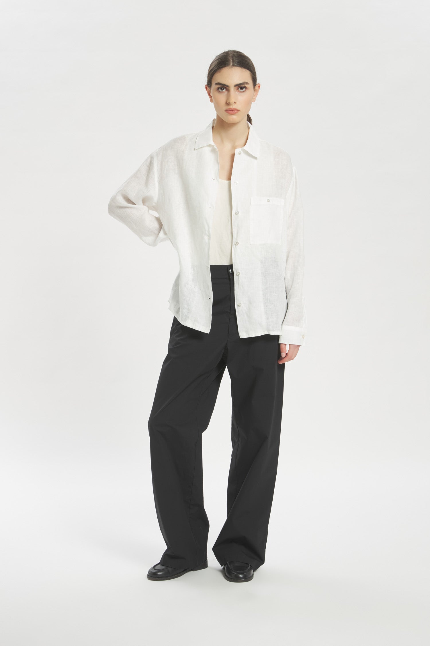 Shirt Cristy Telino Bianco