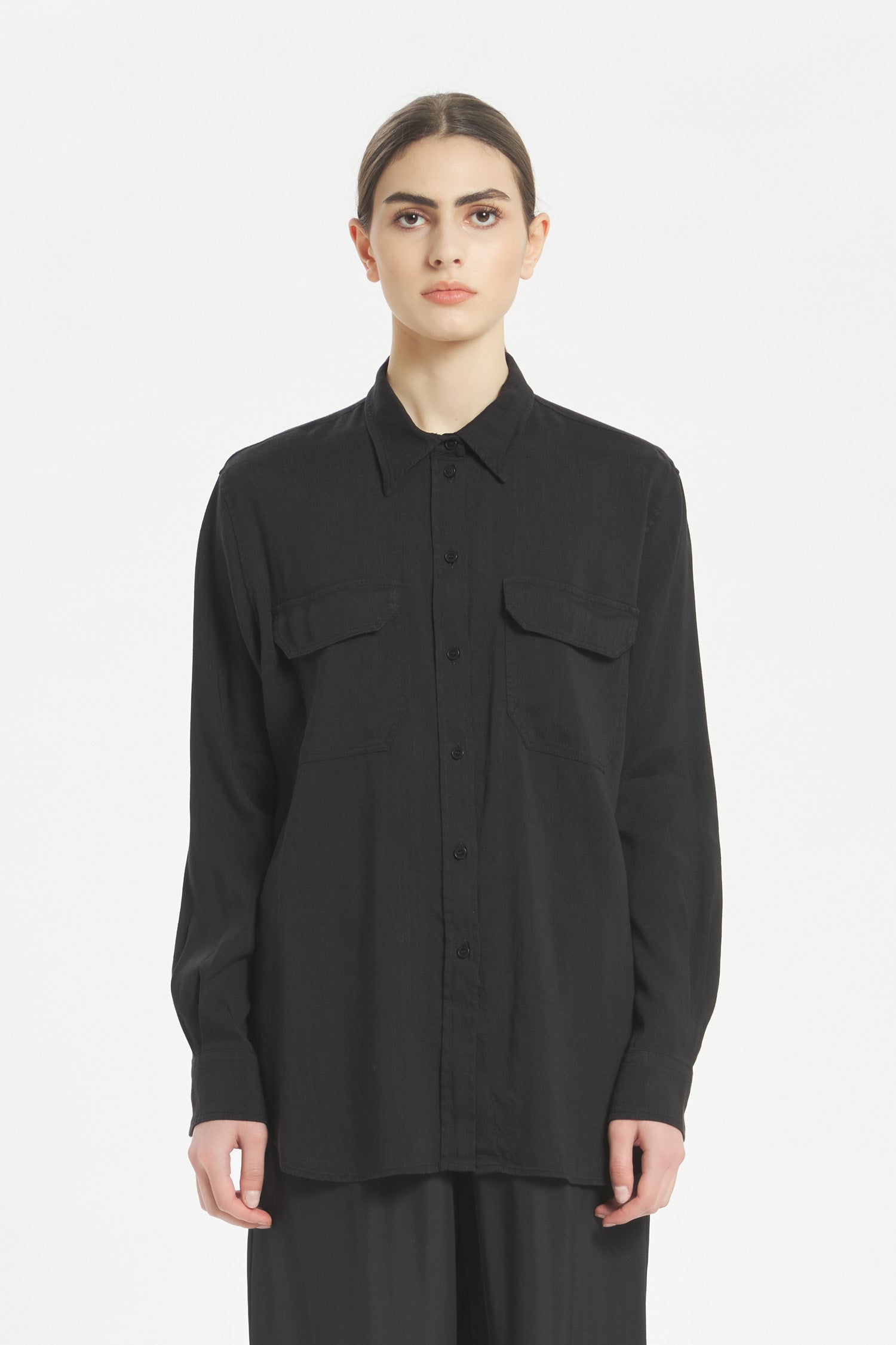 Shirt Meg Lezier Nero