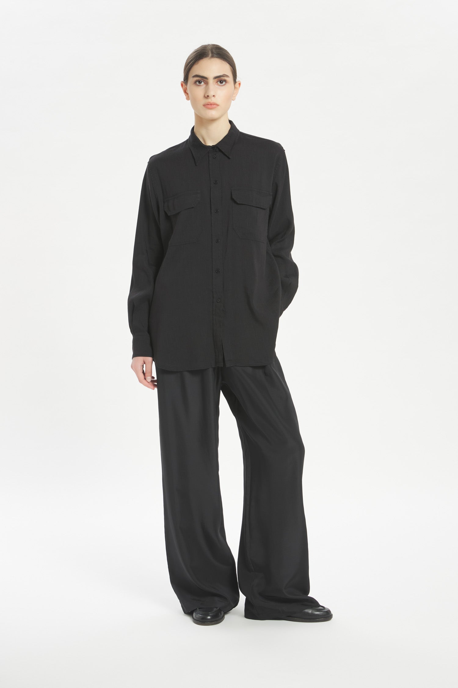 Shirt Meg Lezier Nero