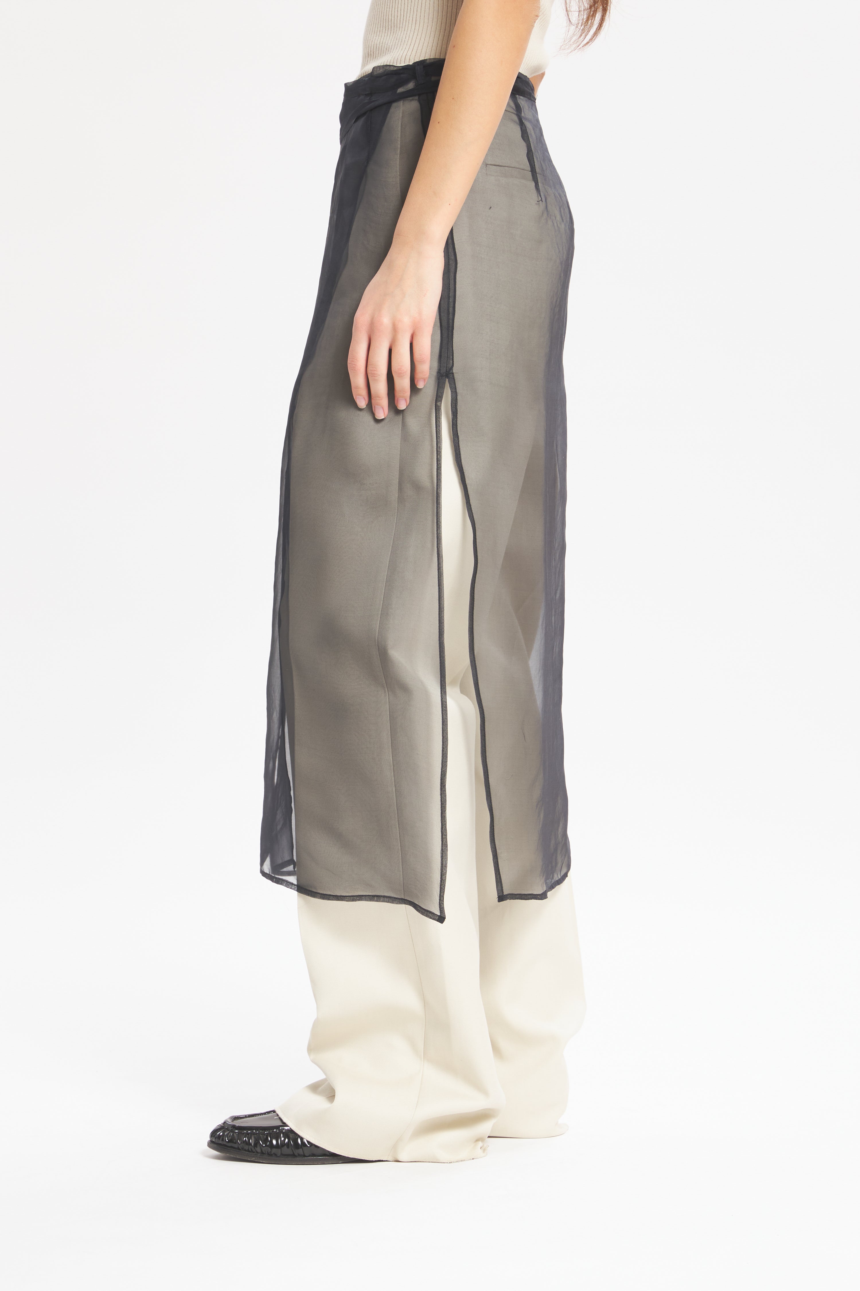 Skirt Emi Velato Nero