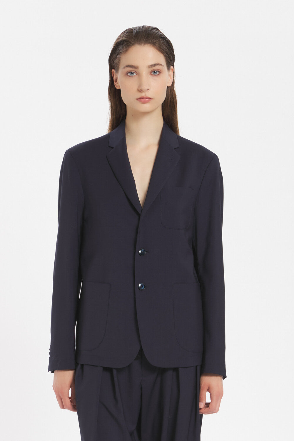Jacket Sila Tropical Navy