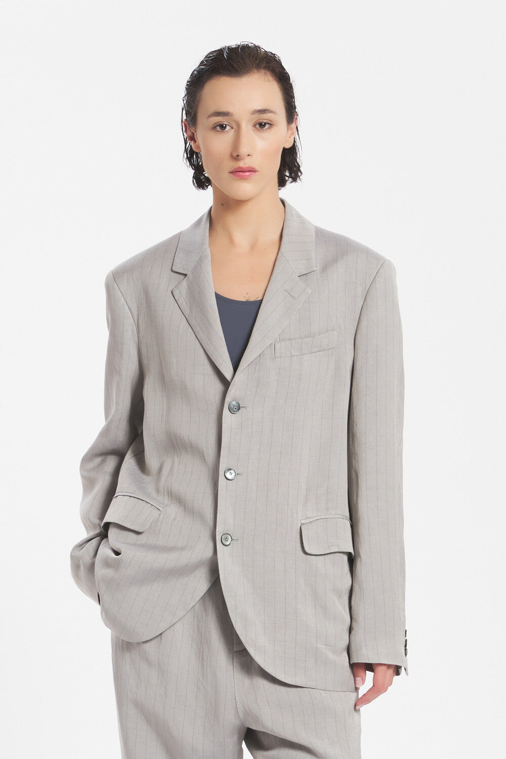 Jacket Faliero Stecca Argento
