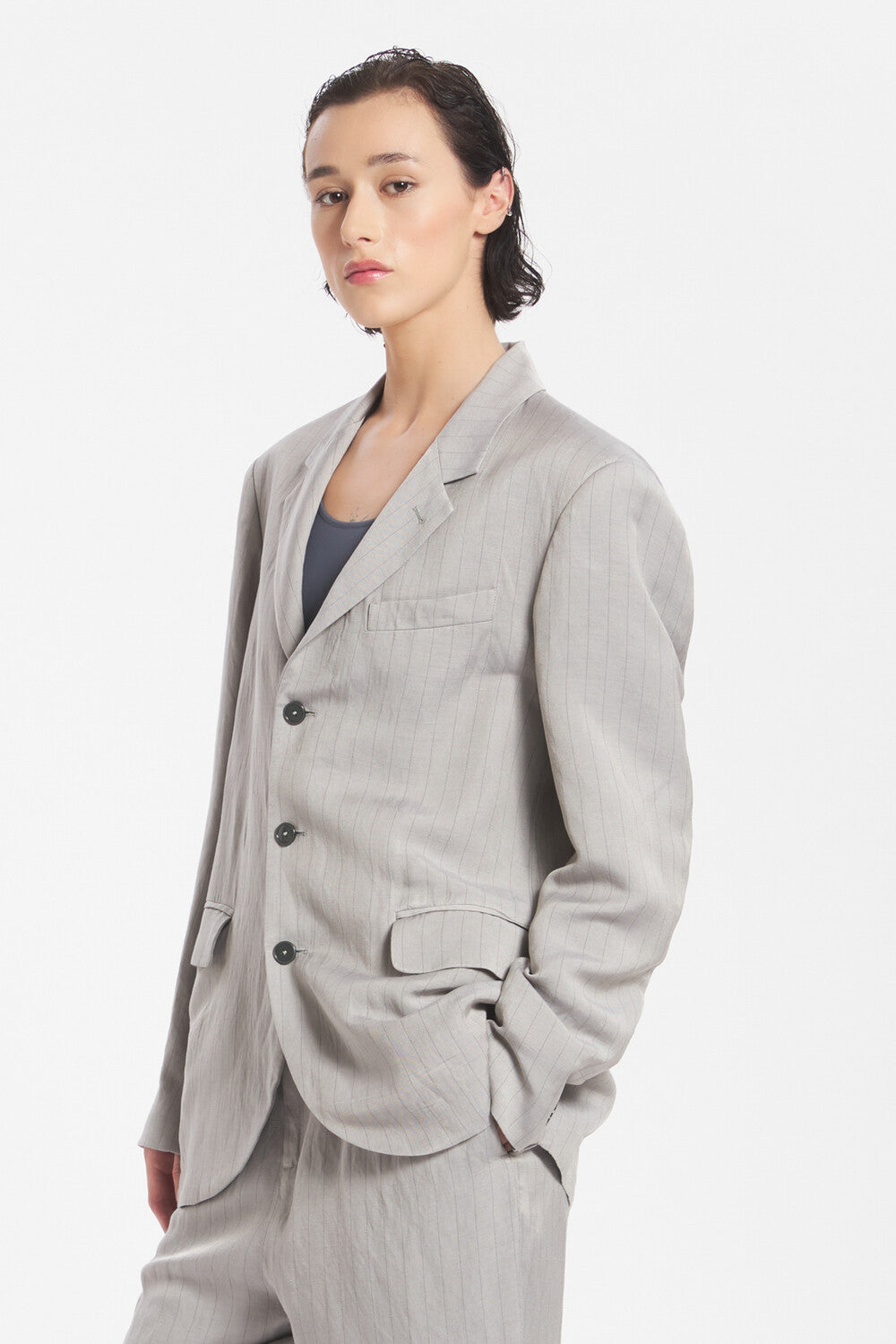Jacket Faliero Stecca Argento