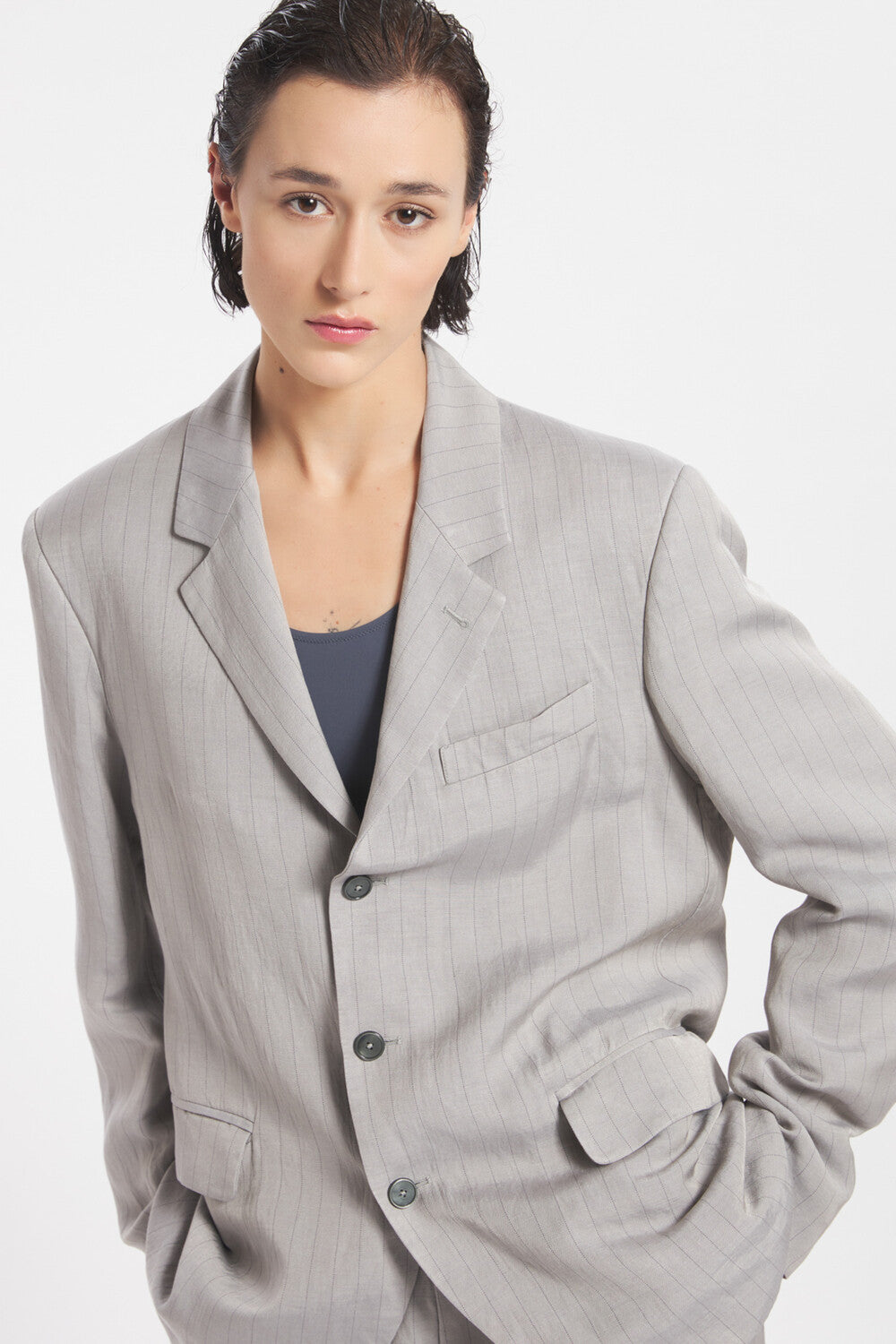 Jacket Faliero Stecca Argento