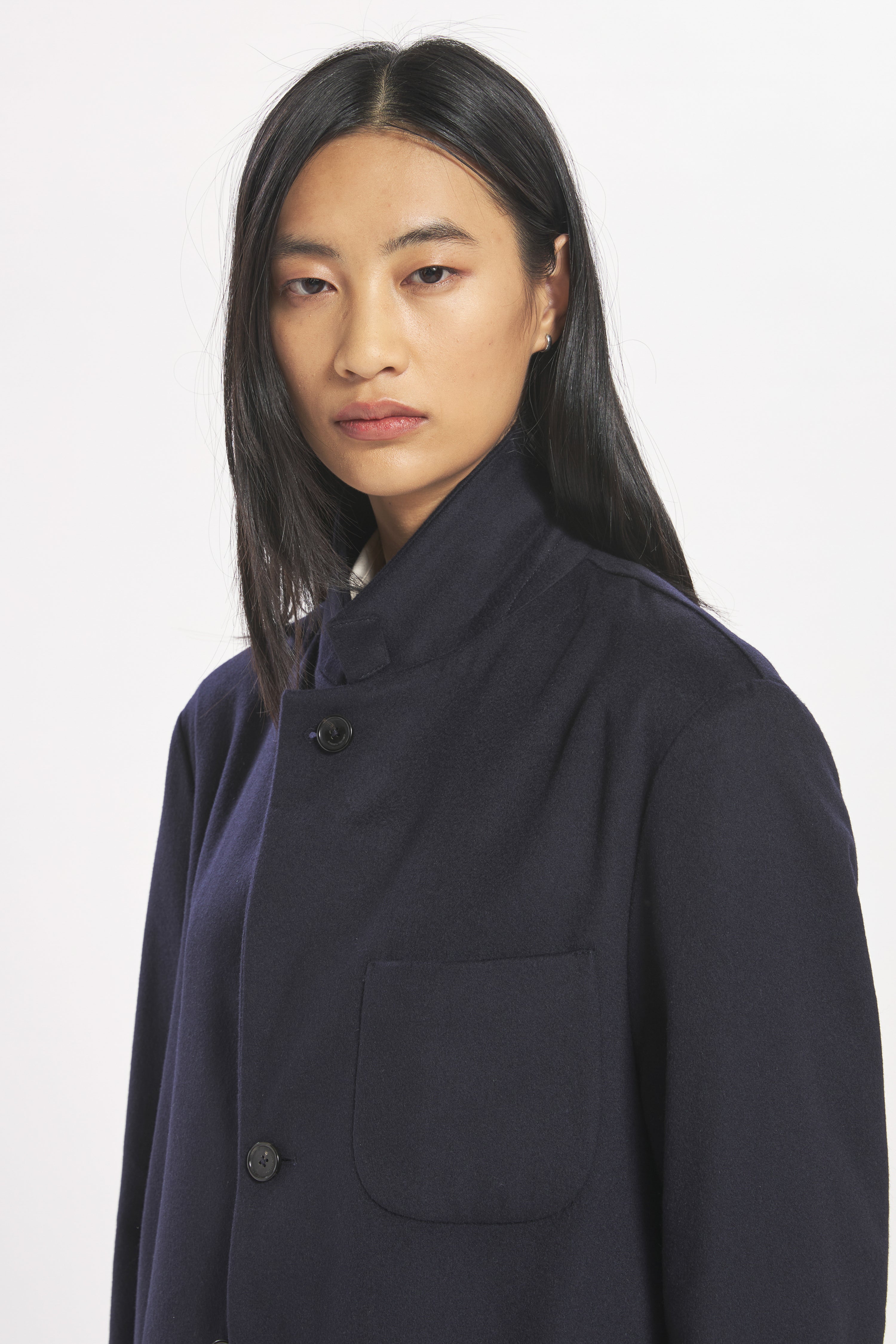 Jacket Silvano Cachemire Navy