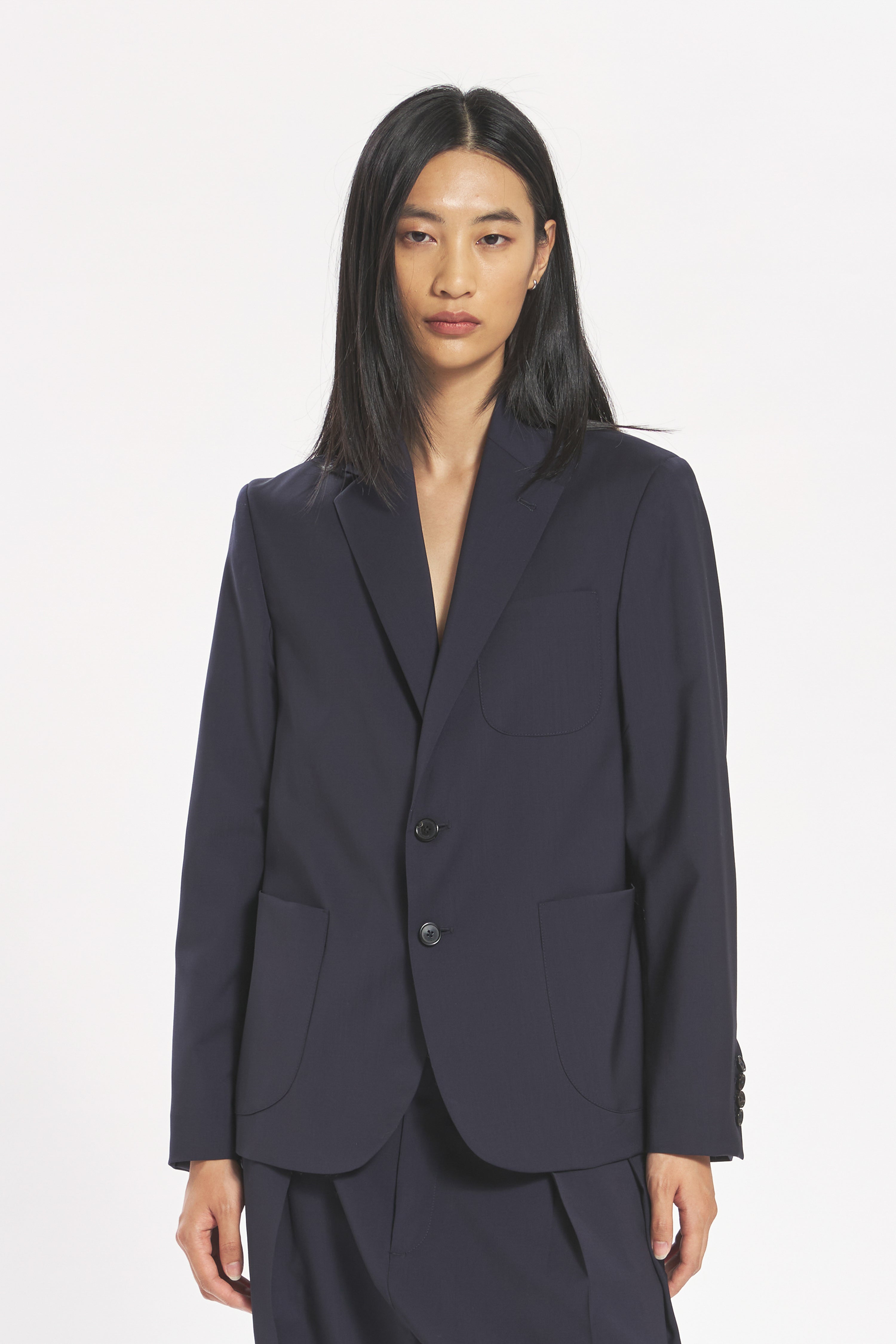 Jacket Sila Tropical Navy