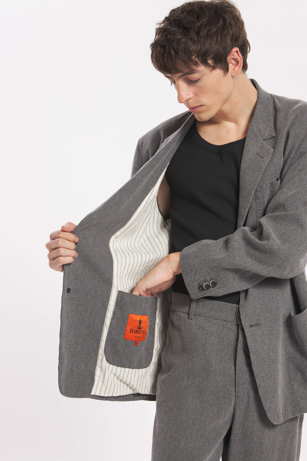 Jacket Rea Maroco Grigio