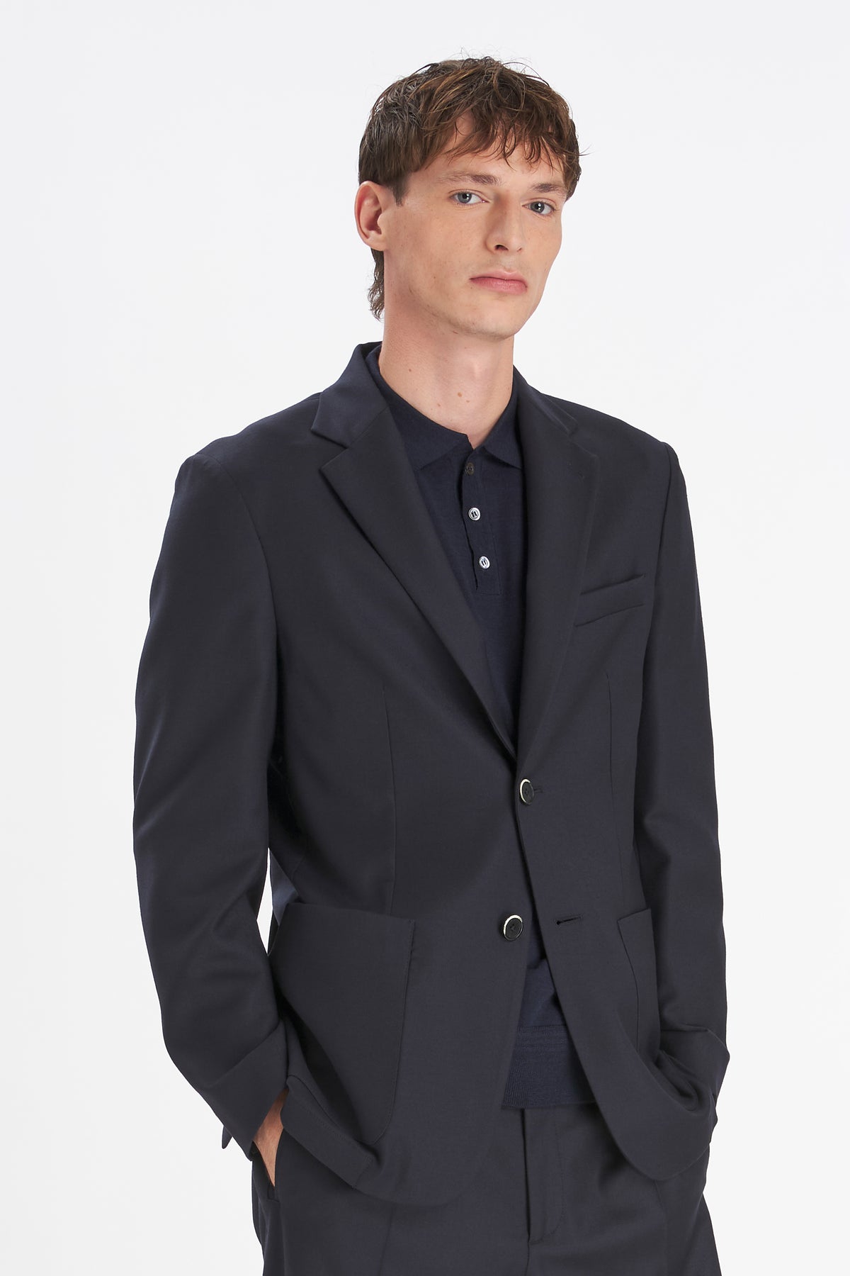 Giacca Borgo Flan Navy