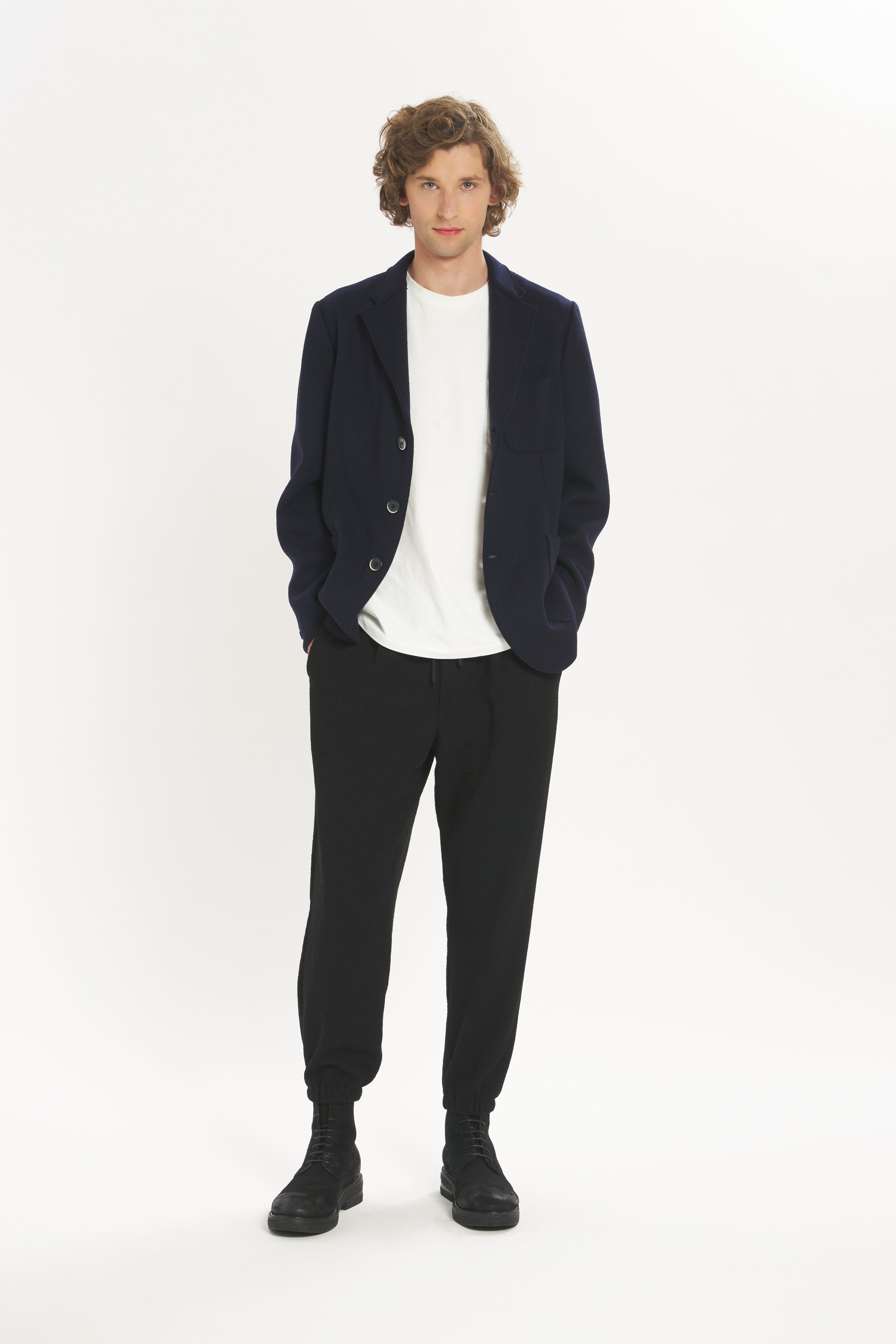Jacket Slanegà Lanoso Navy