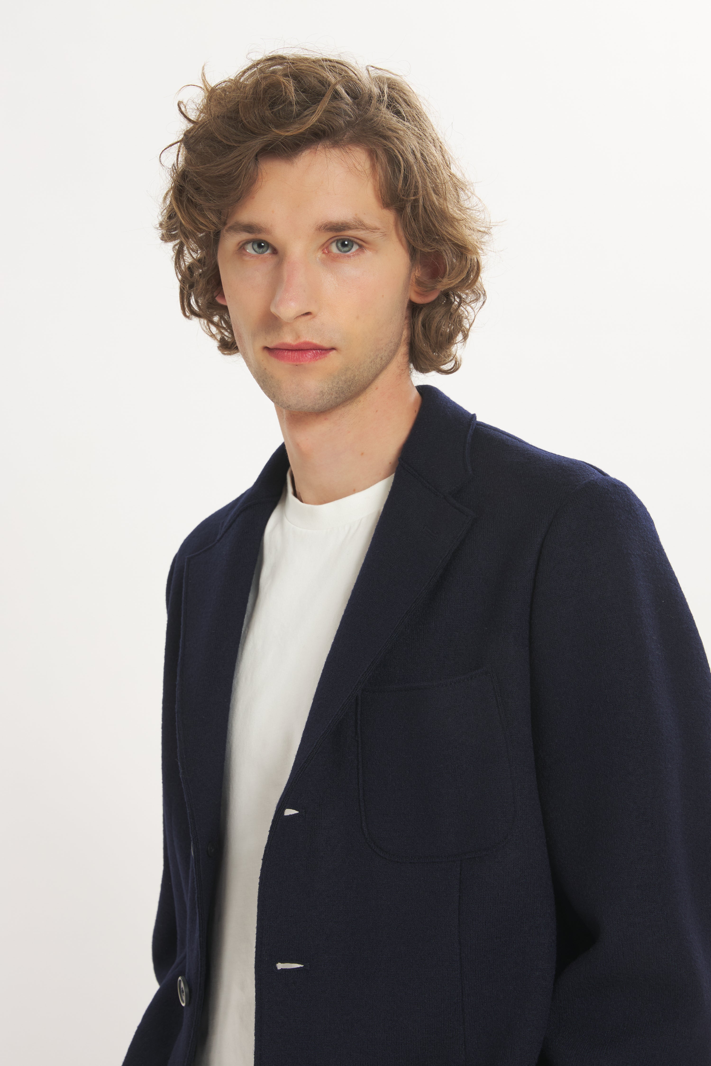 Jacket Slanegà Lanoso Navy