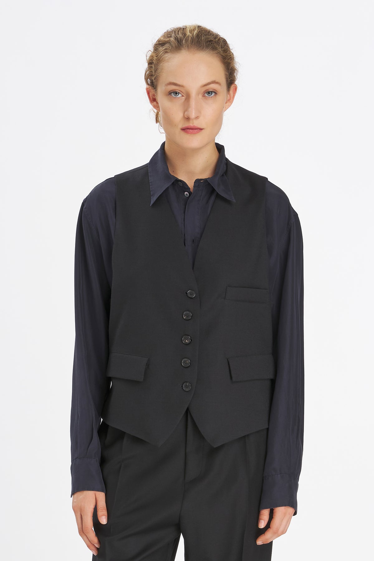 Gilet Romeo Flan Nero