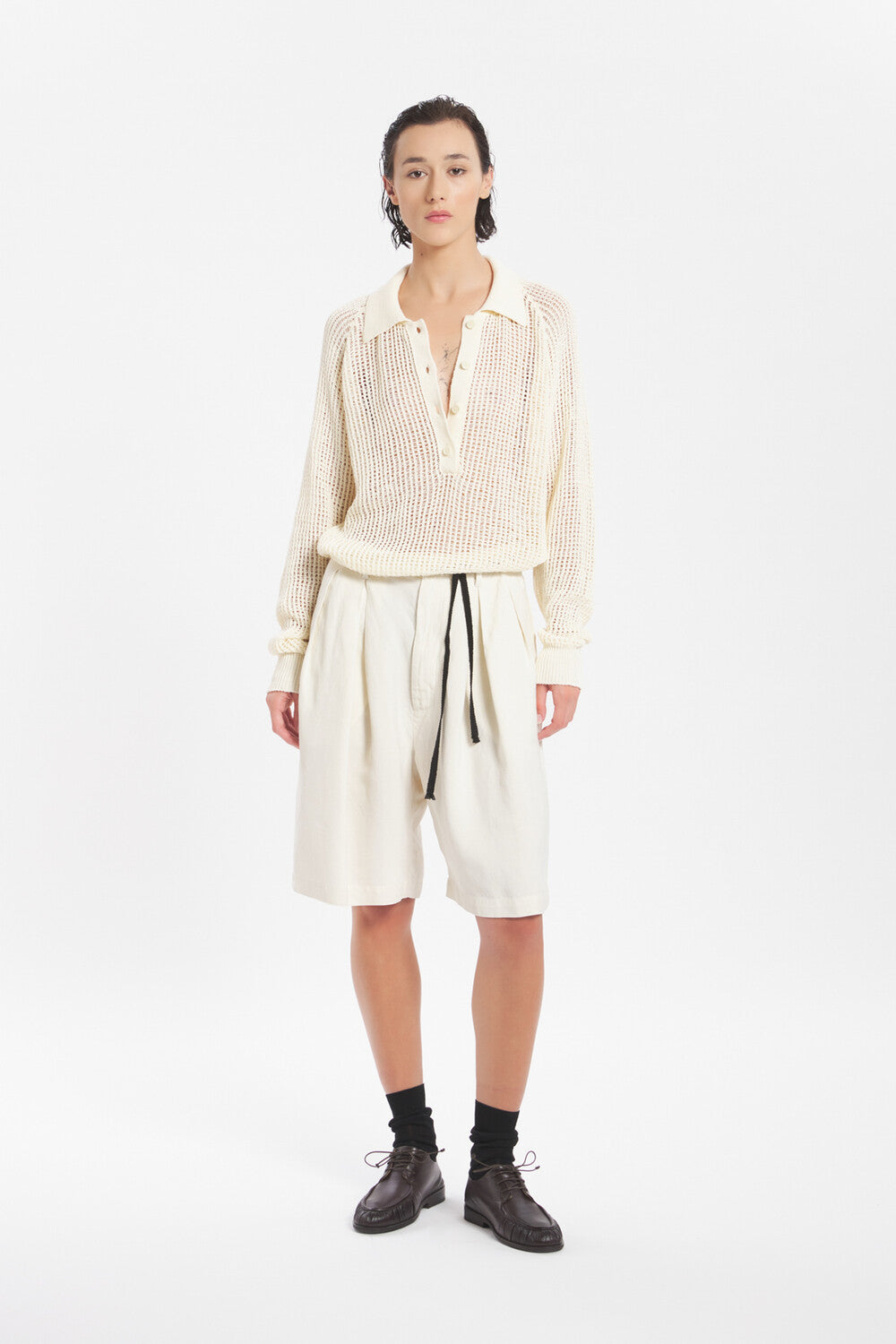 Knitwear Alisso Aura Ecrù