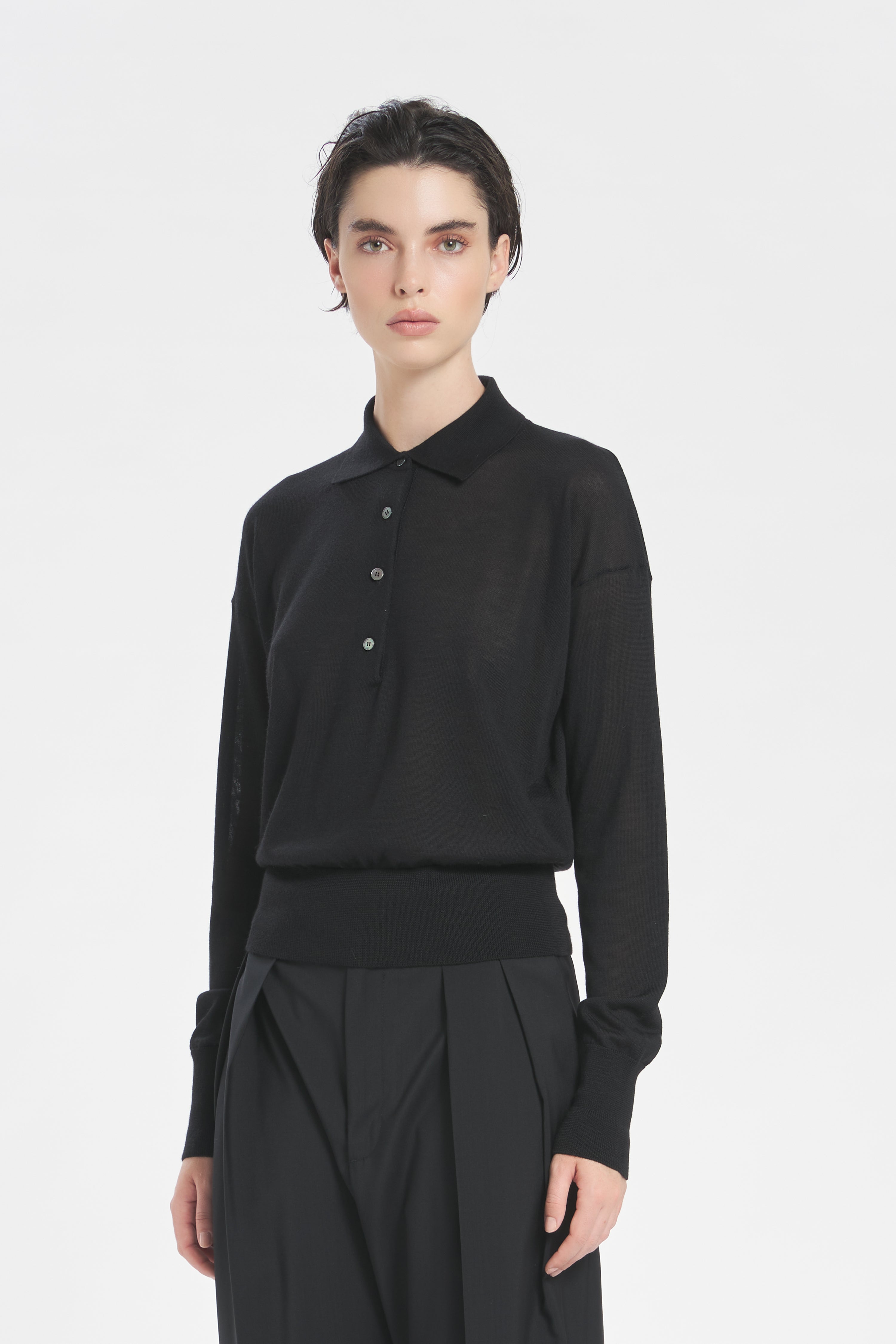 Knitwear Perla Gemma Nero