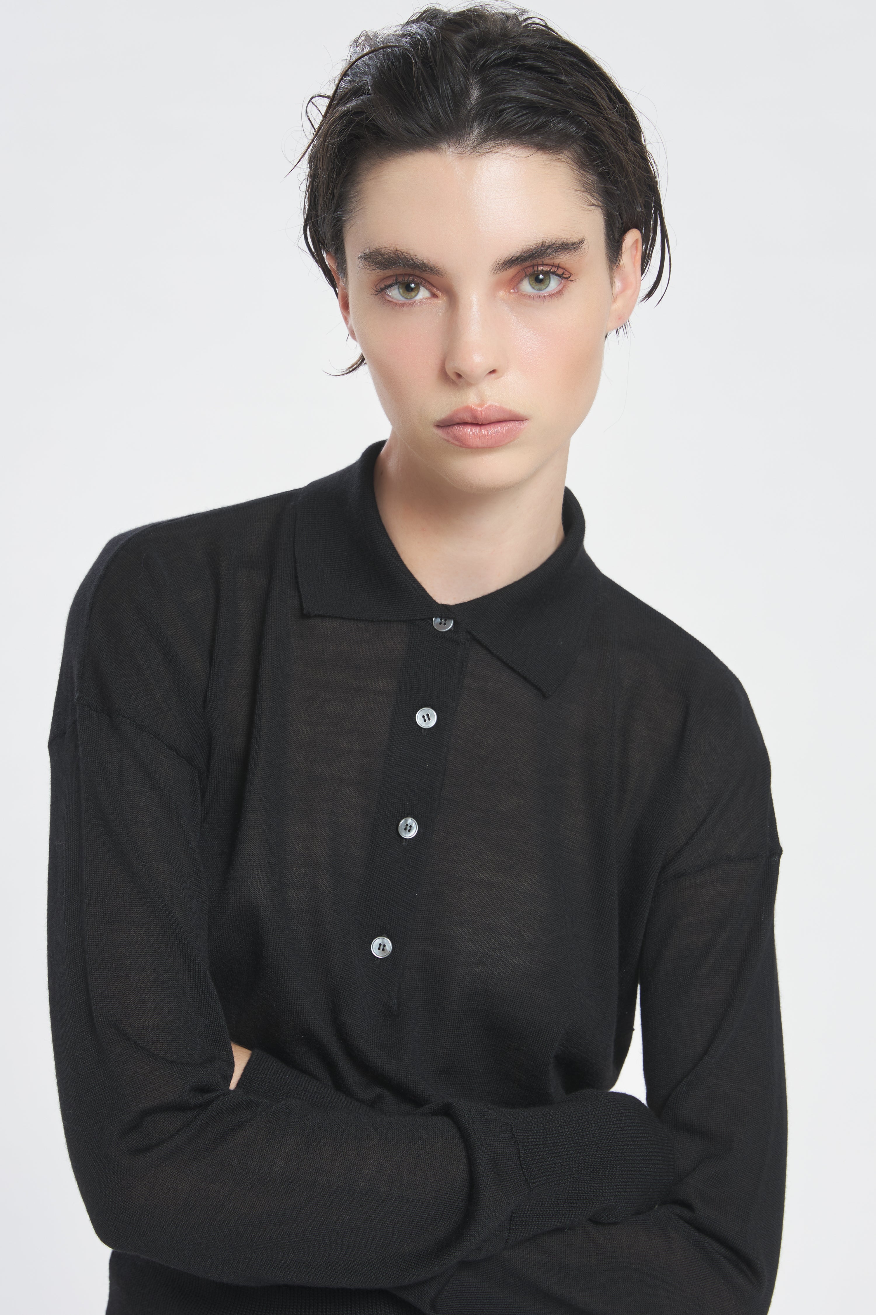 Knitwear Perla Gemma Nero