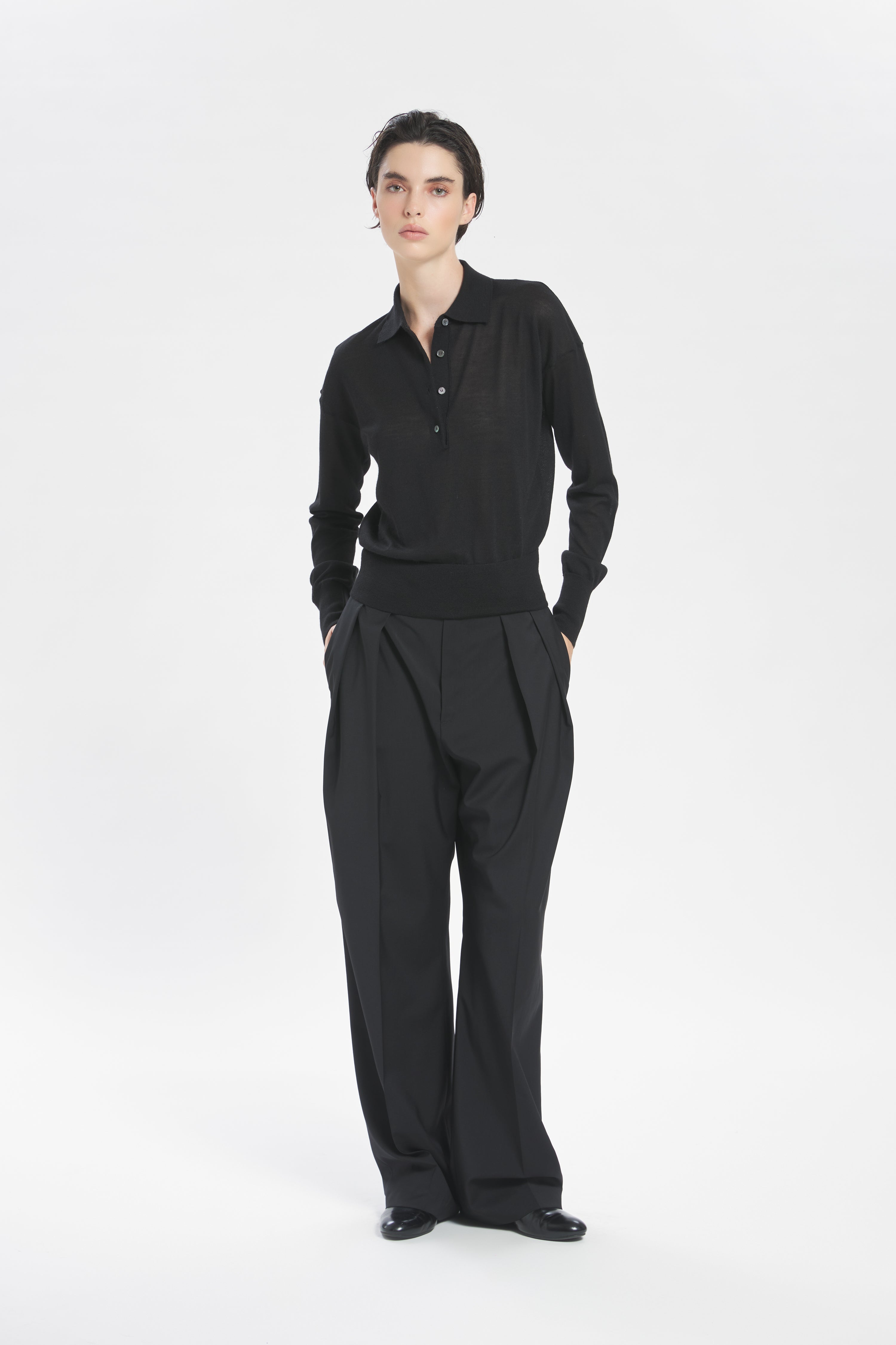 Knitwear Perla Gemma Nero