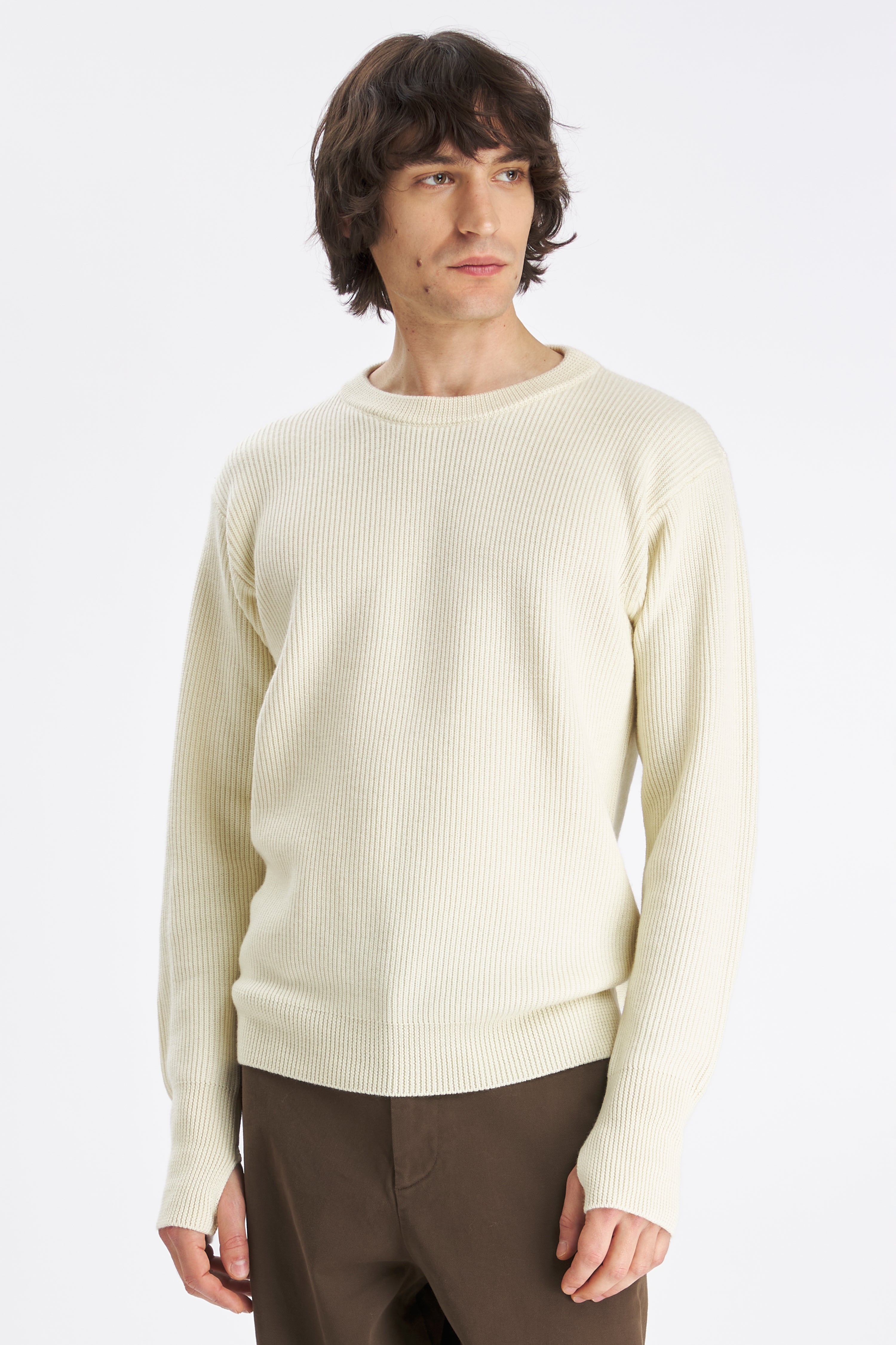 Maglia Corba Cruna Avorio