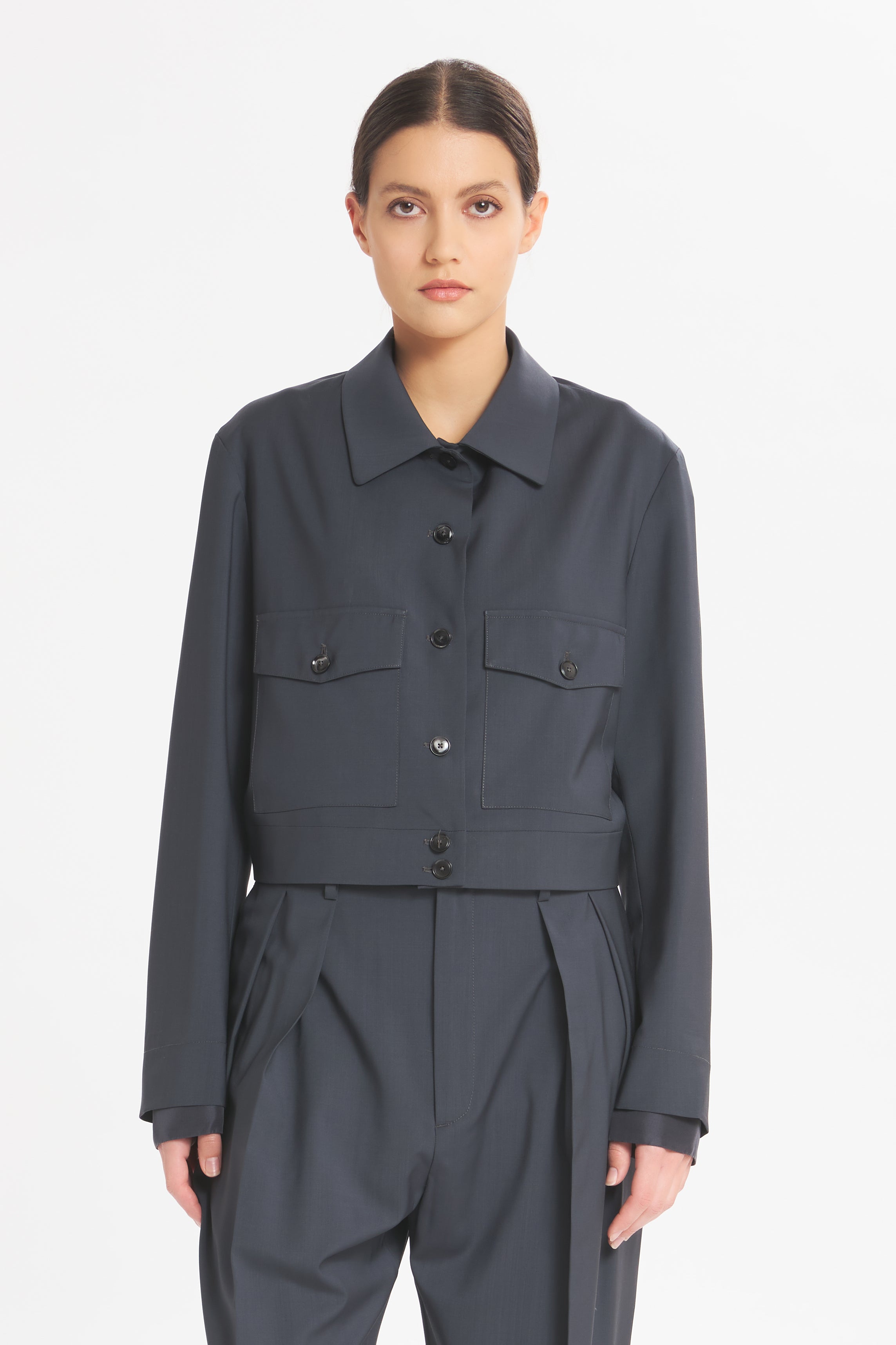 Overshirt Angelina Tropical Ardesia