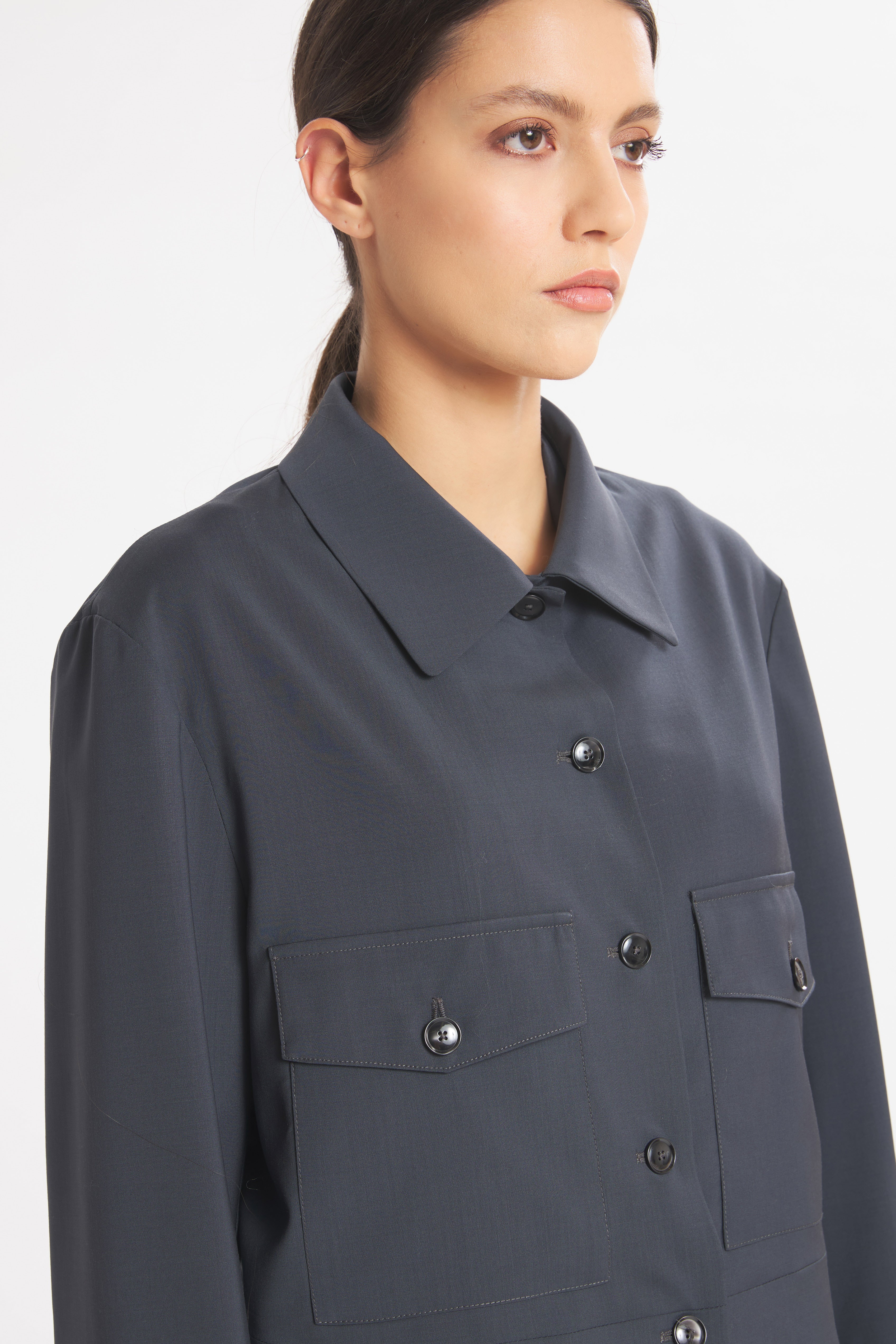 Overshirt Angelina Tropical Ardesia