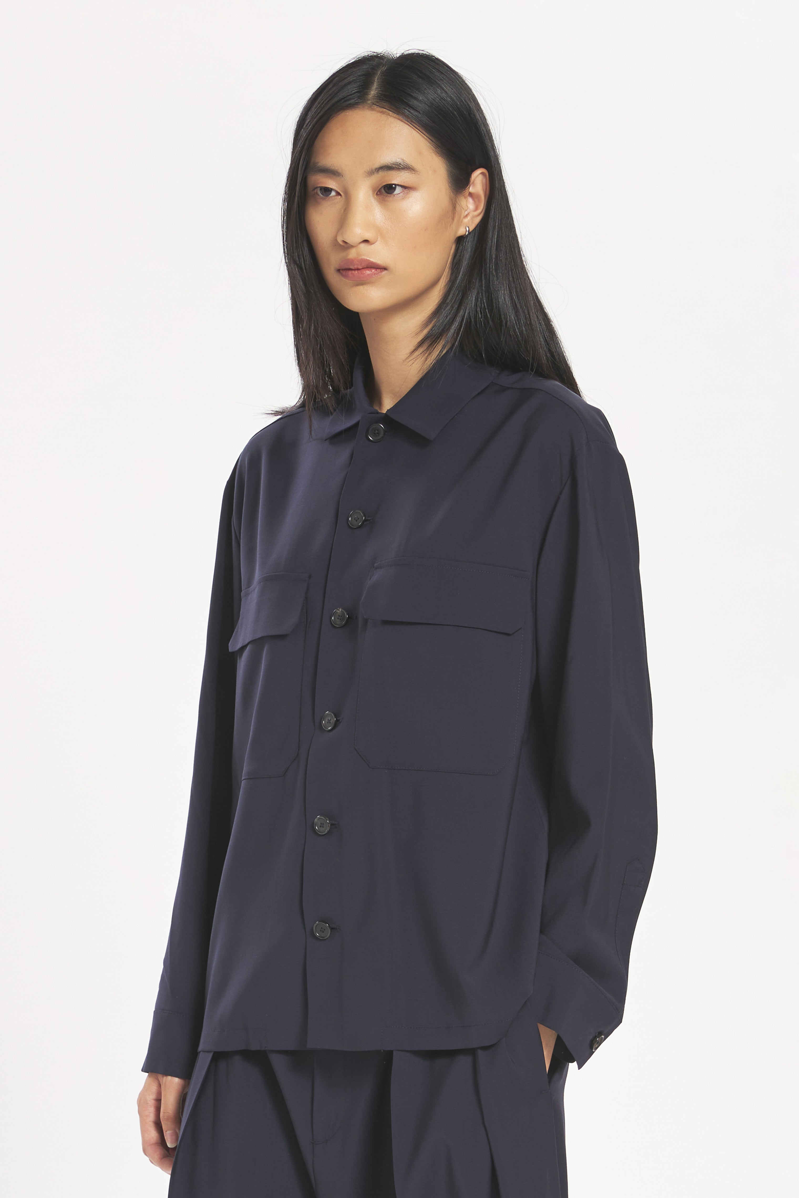Overshirt Marinelli Tropical Navy