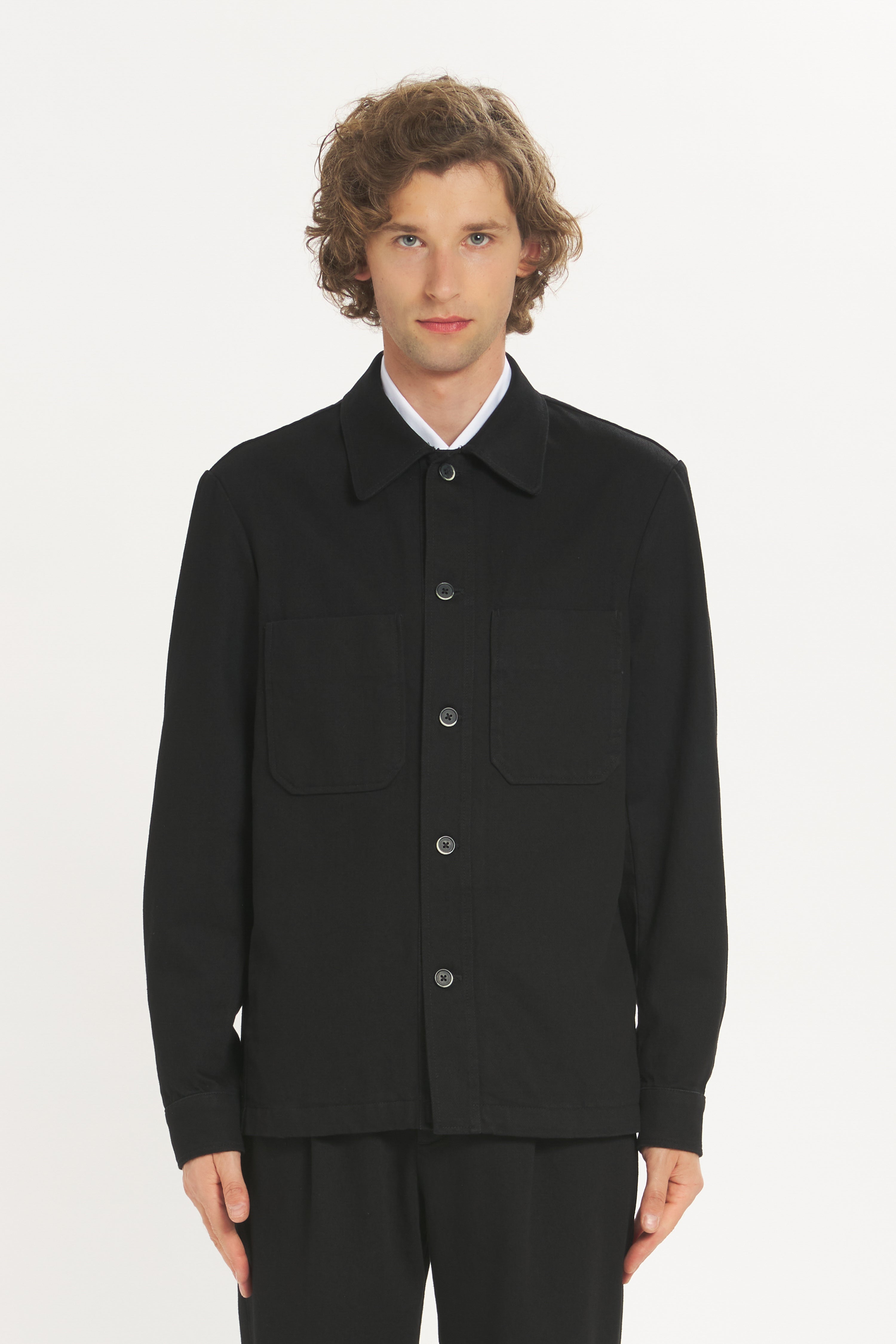 Overshirt Capitan Macado Nero