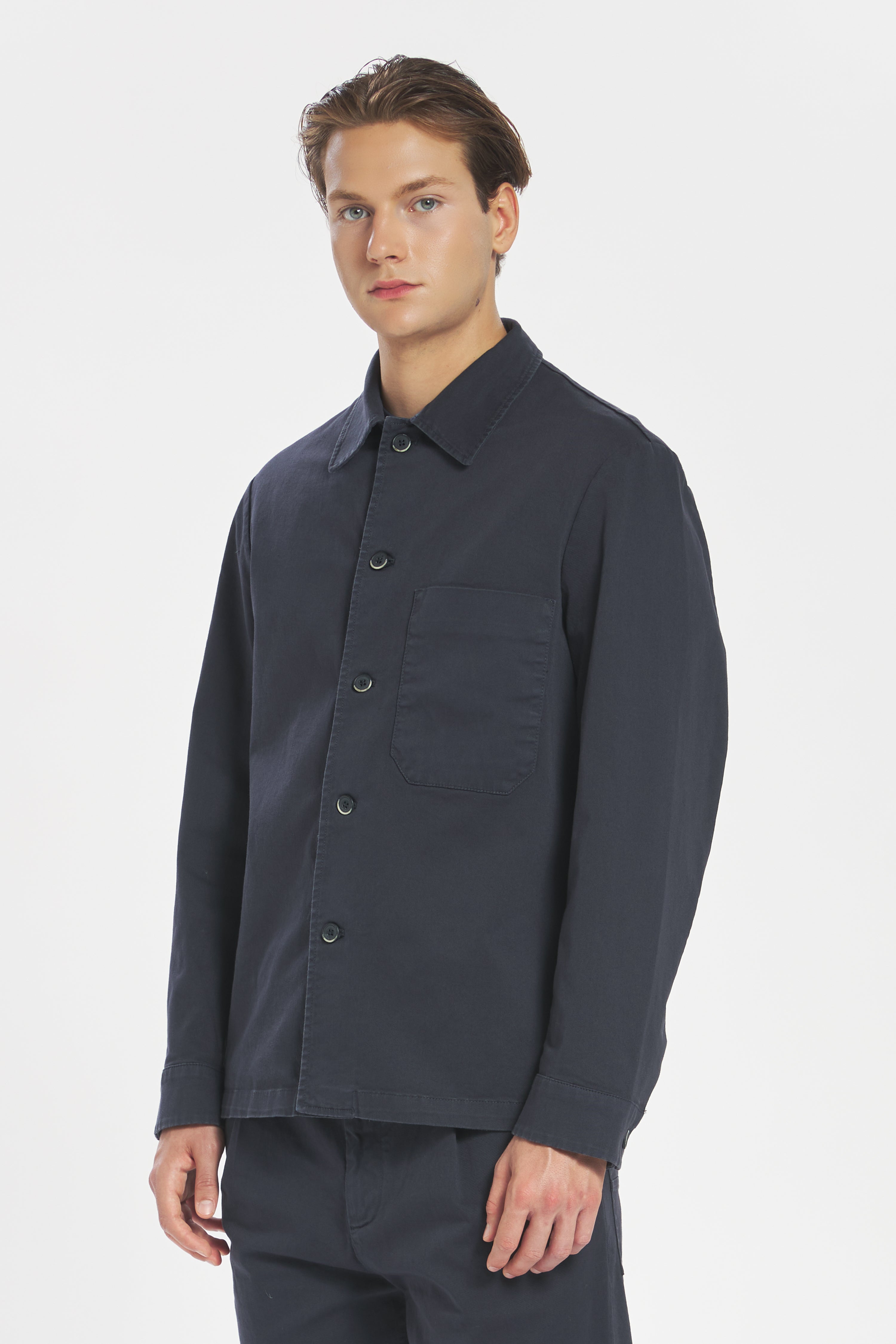 Overshirt Cedrone Traverso Navy