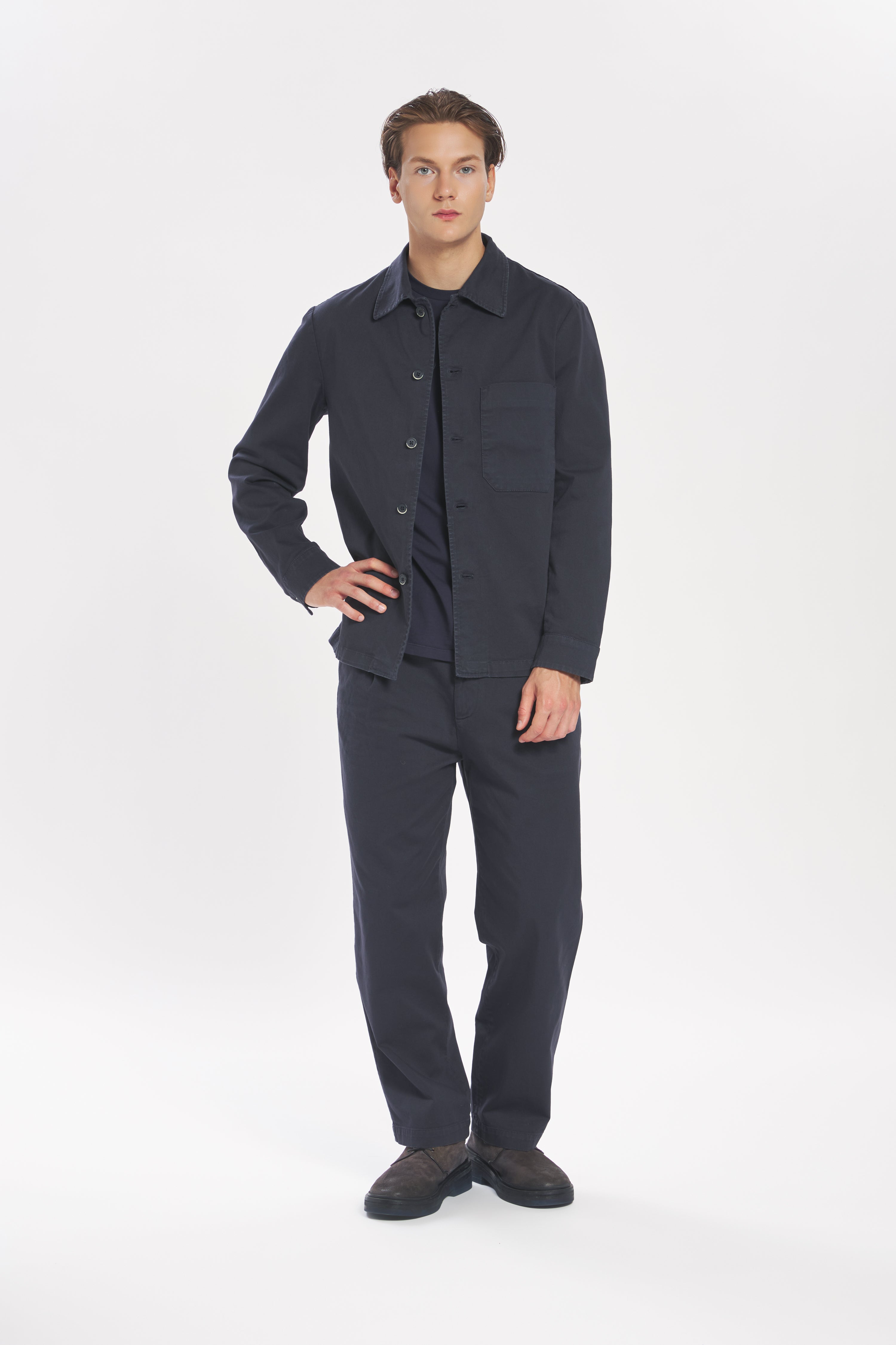 Overshirt Cedrone Traverso Navy