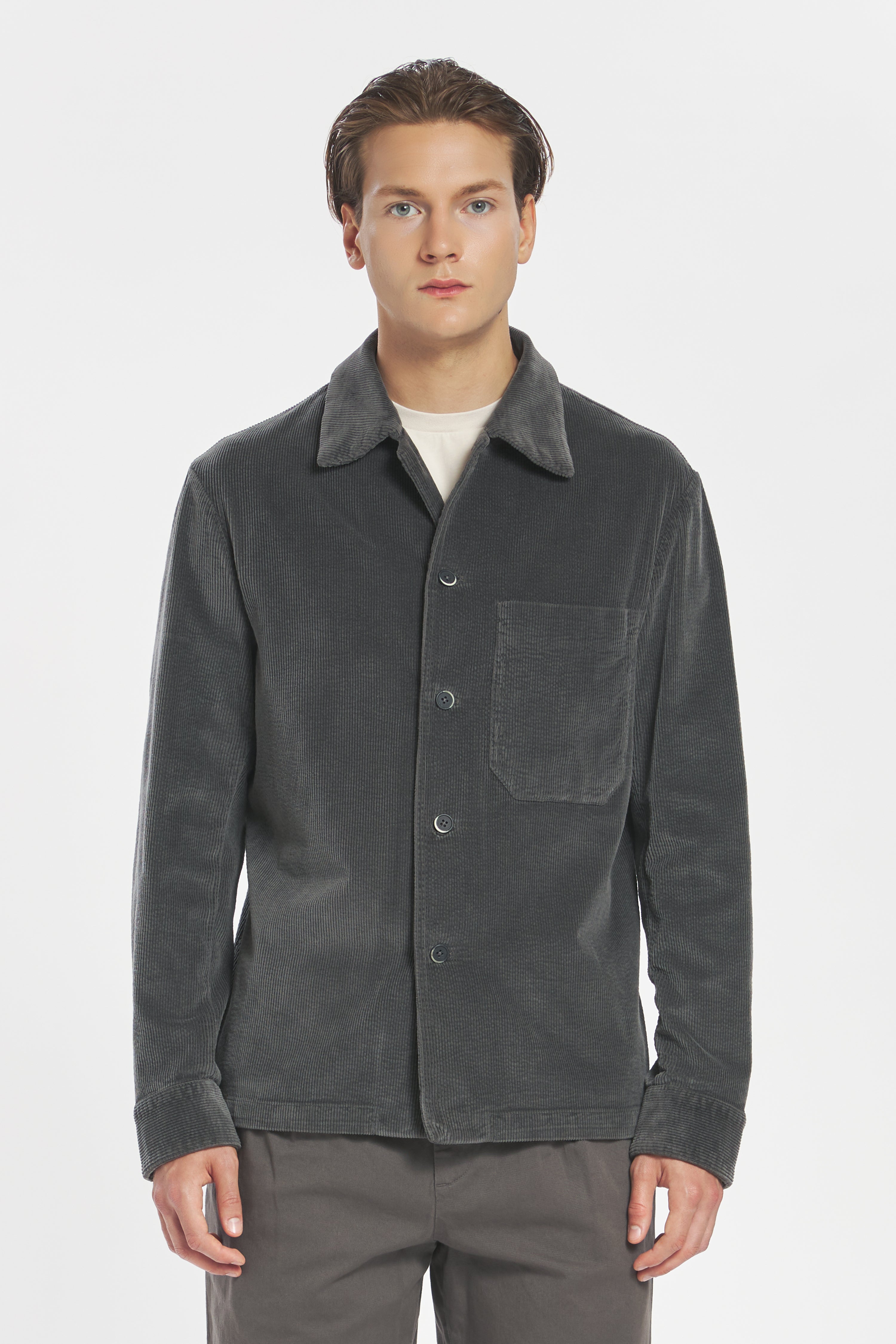 Overshirt Cedrone Matador Tortora