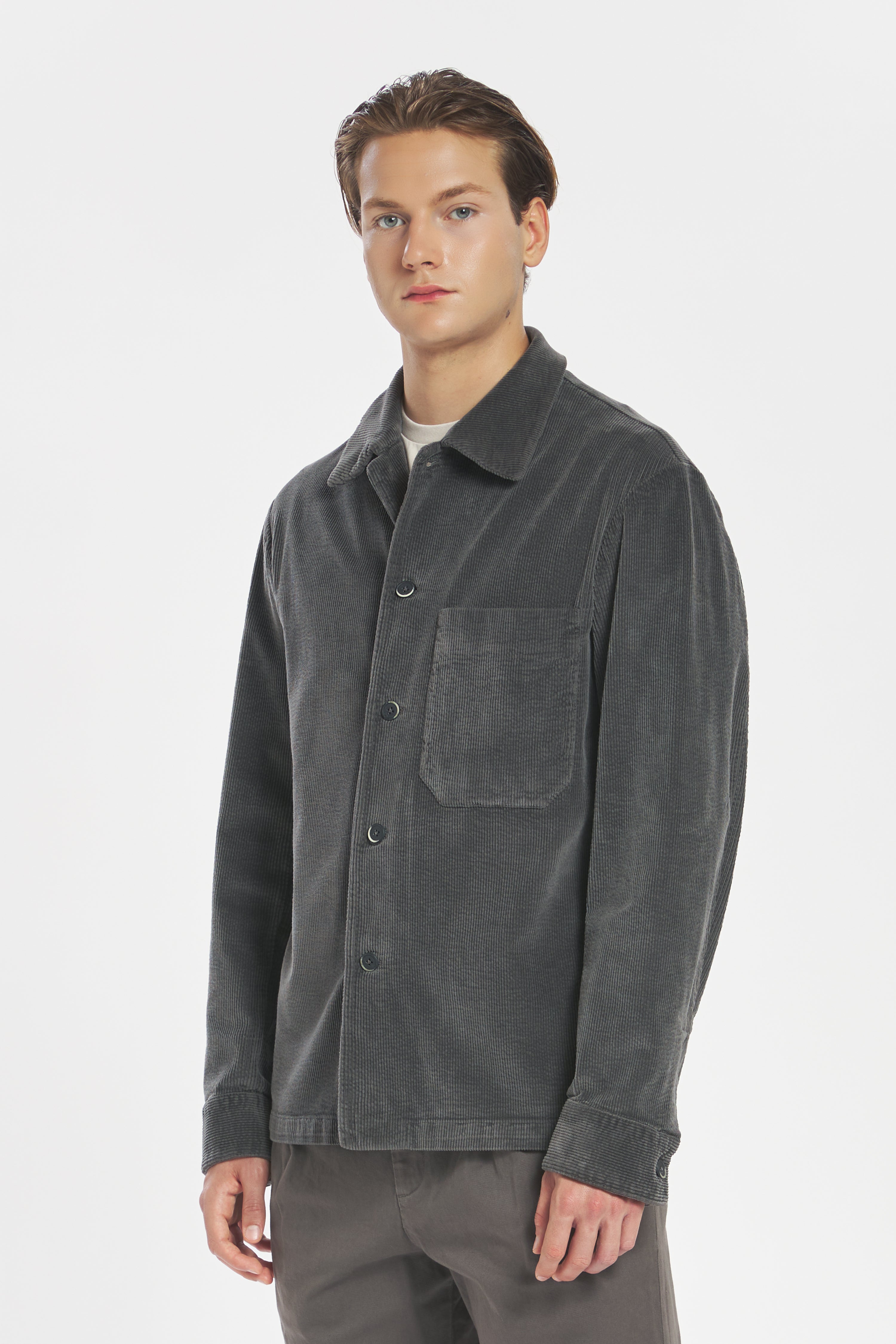 Overshirt Cedrone Matador Tortora