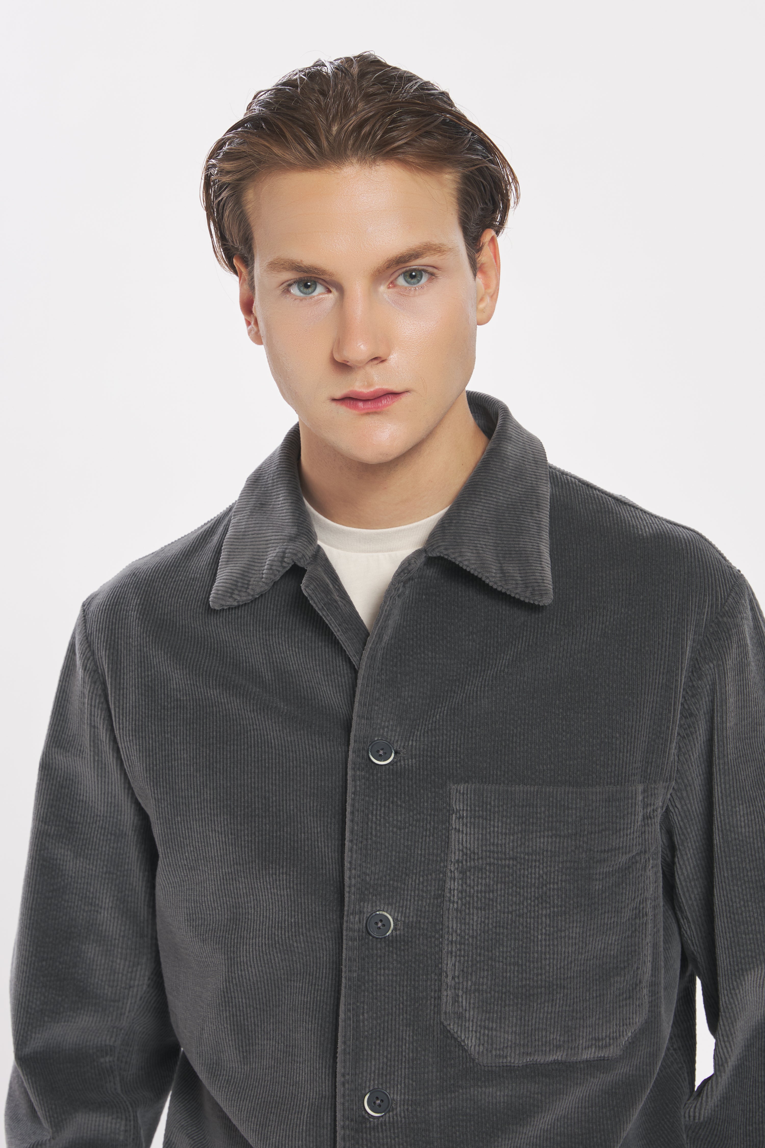 Overshirt Cedrone Matador Tortora