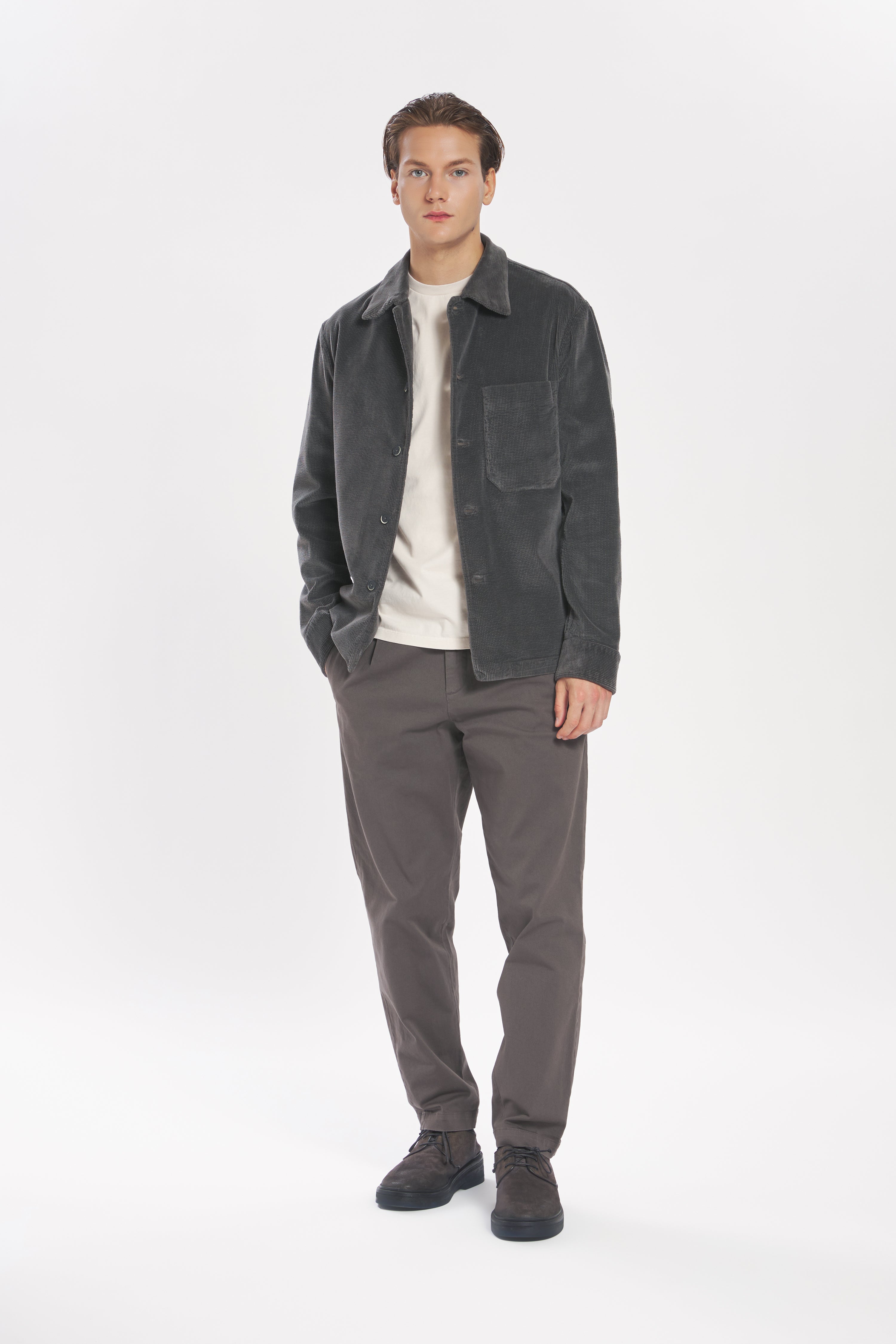 Overshirt Cedrone Matador Tortora