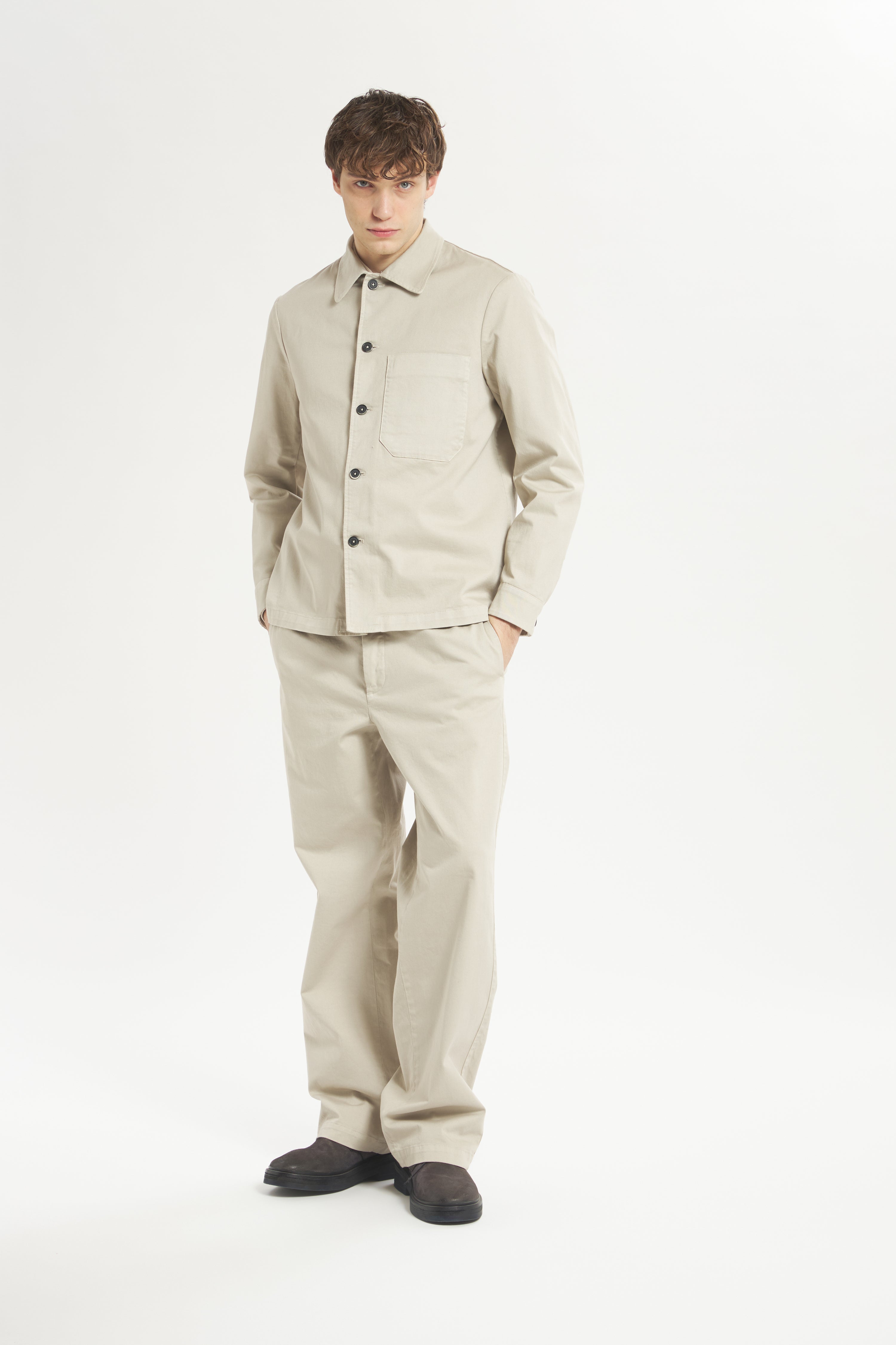 Overshirt Cedrone Traverso Sasso