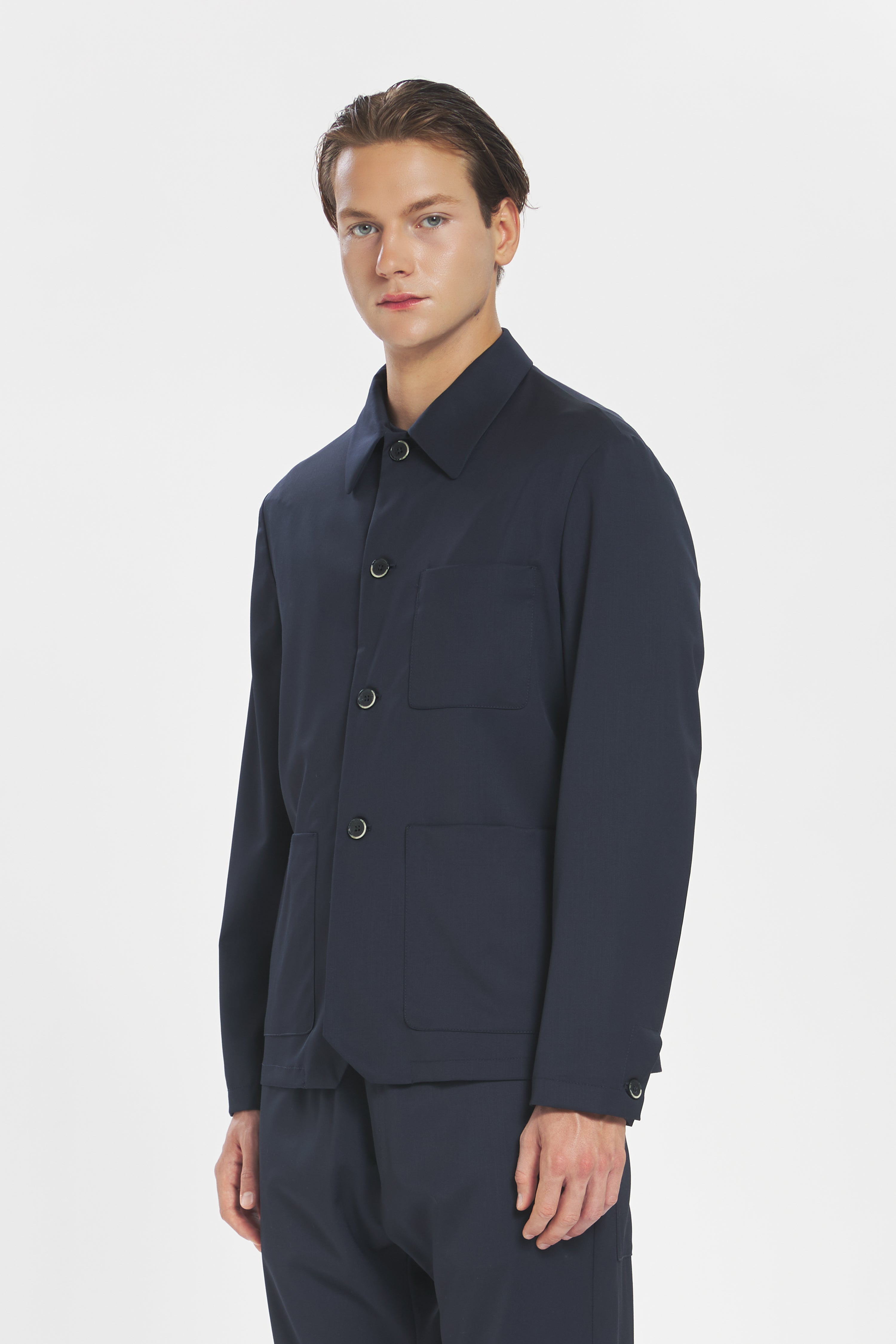 Overshirt Visal Novento Navy