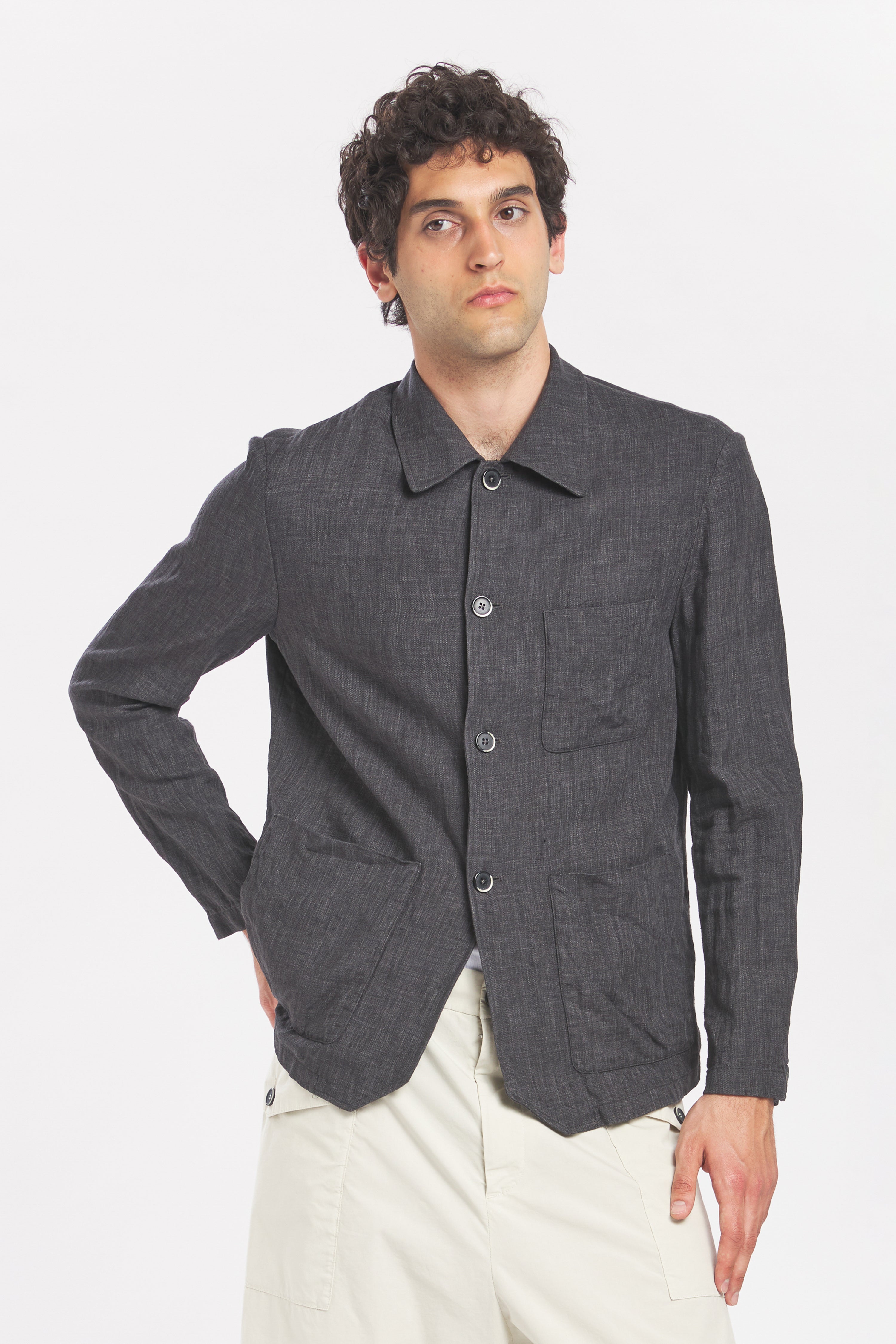 Overshirt Visal Simodo Piombo