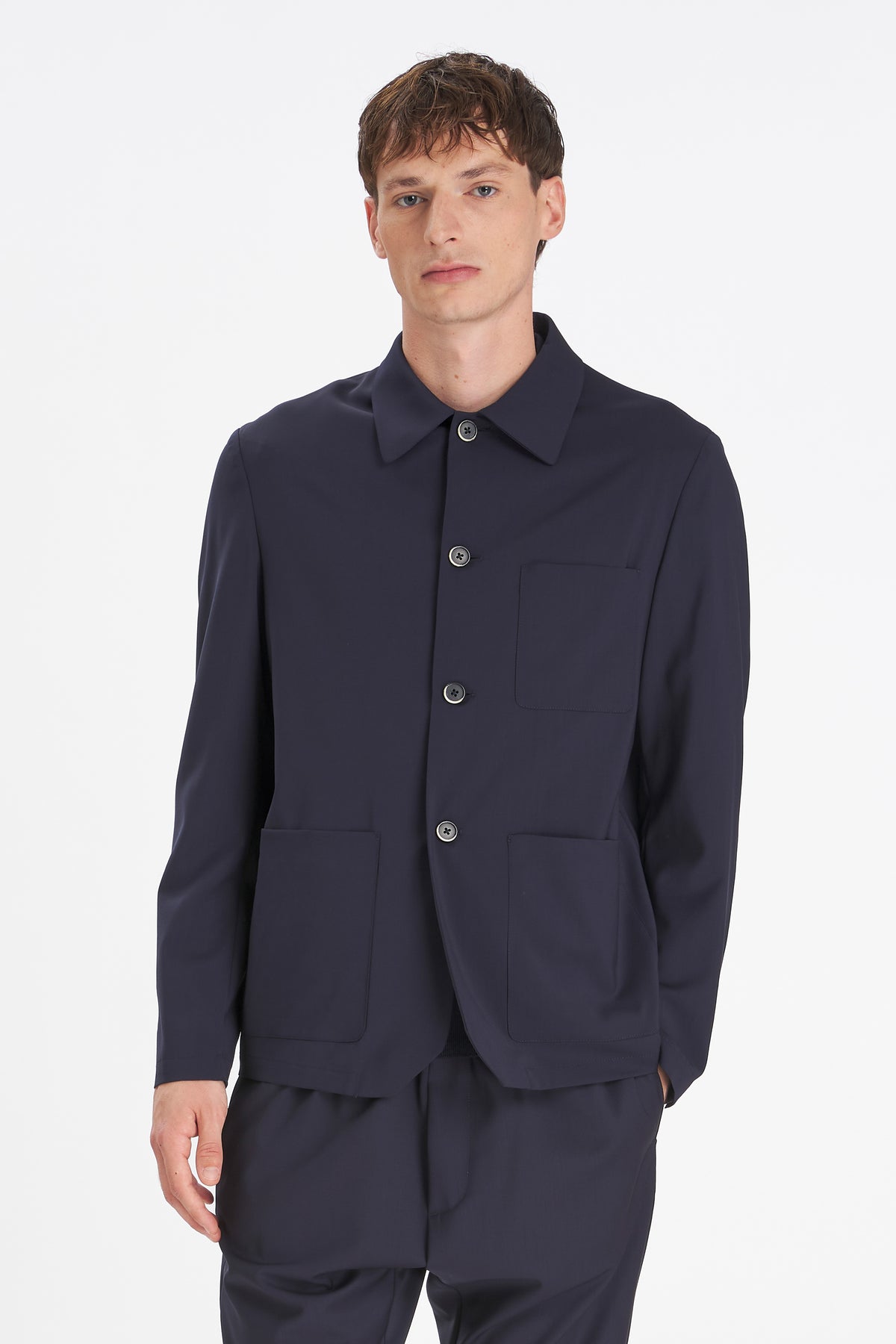 Overshirt Visal Tropical Navy