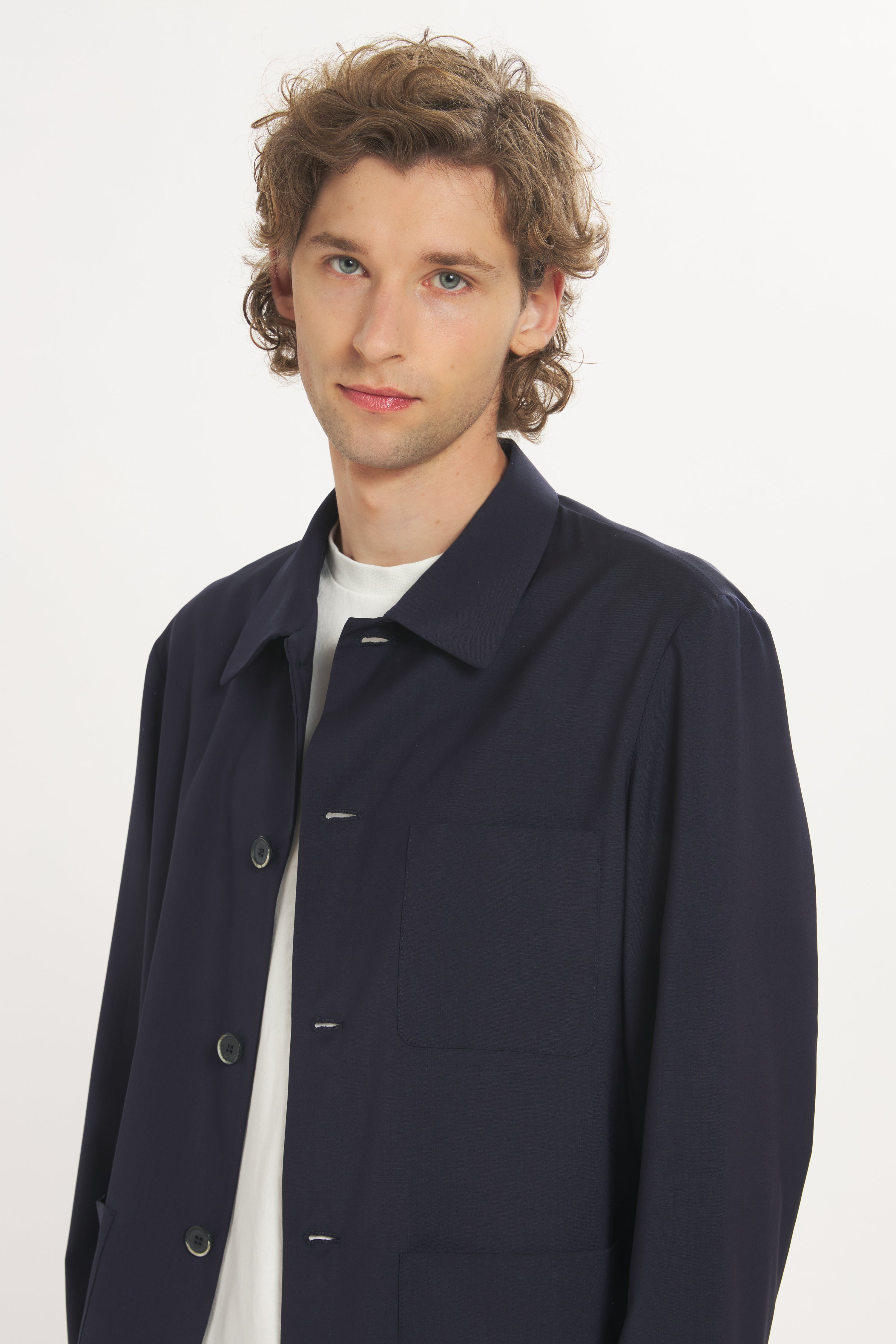 Overshirt Visal Tropical Navy
