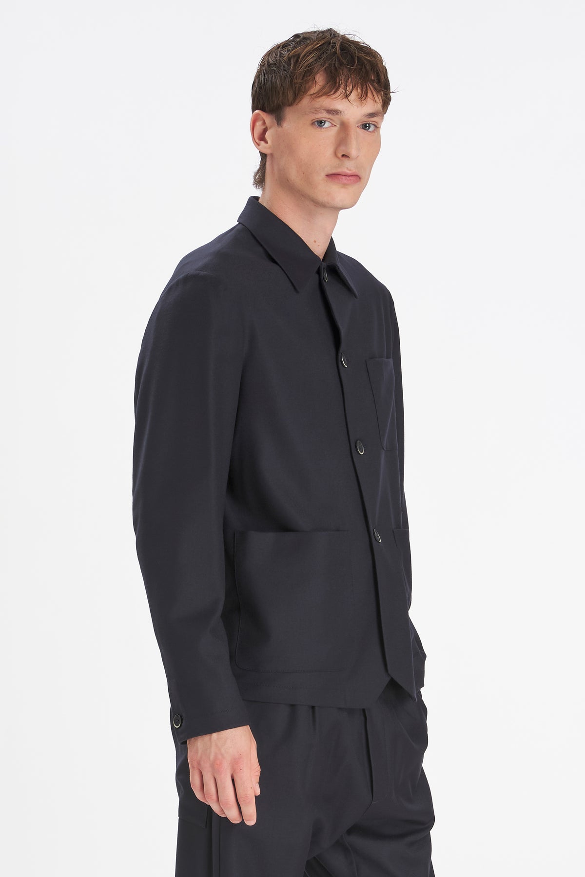 Overshirt Visal Flan Navy