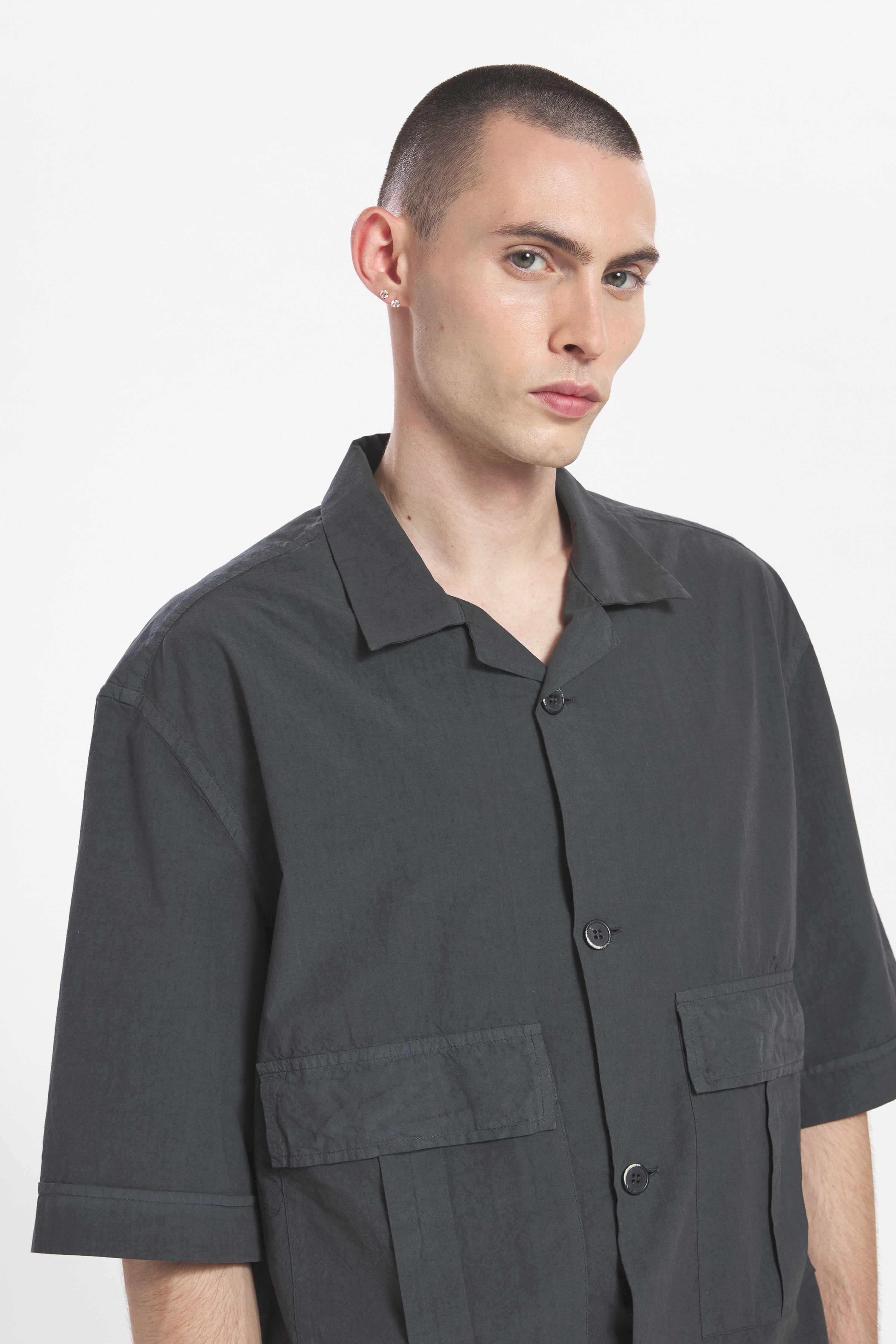 Overshirt Ventura Tendon Piombo