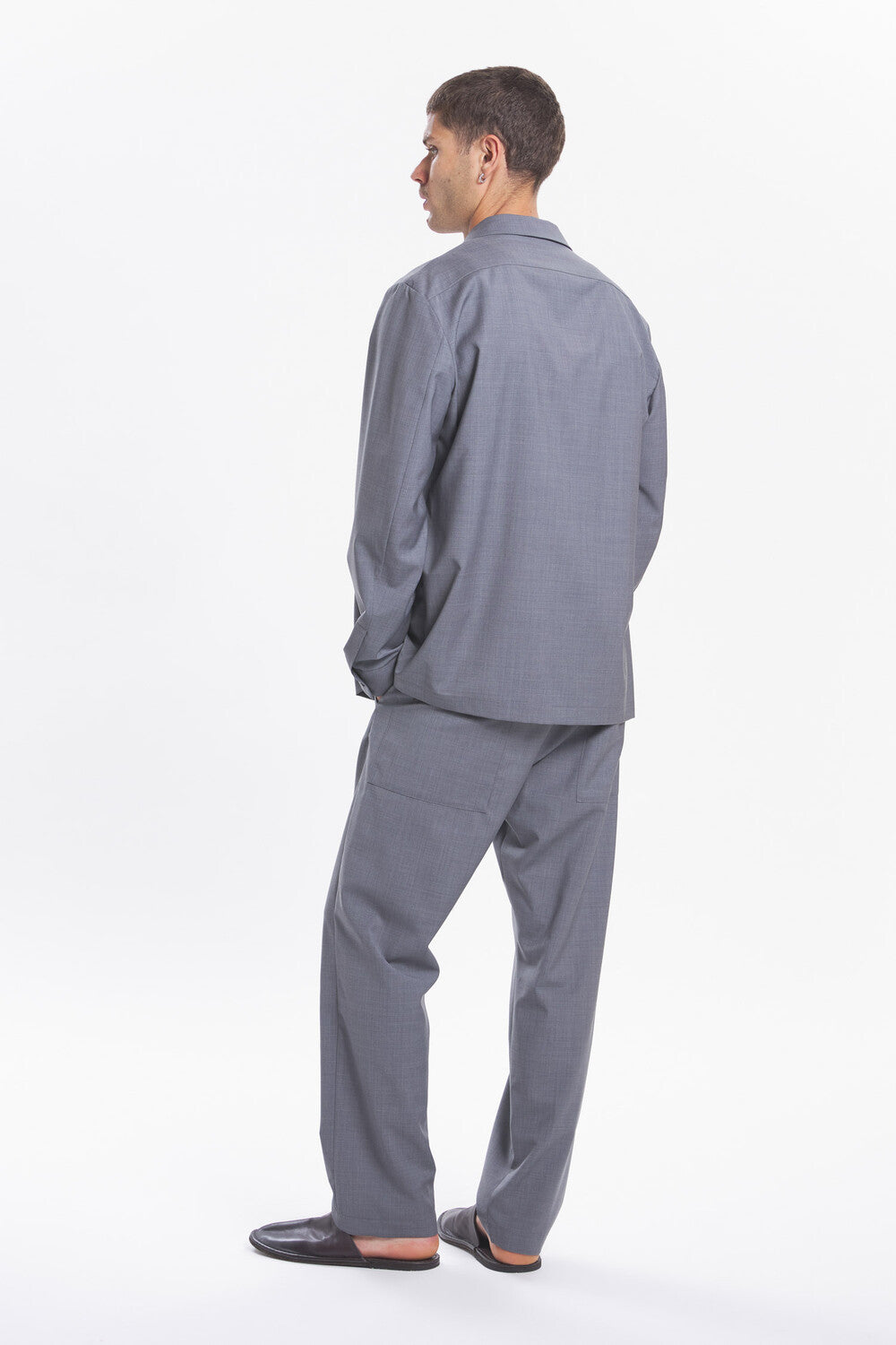 Overshirt Cedrone Tropical Grigio