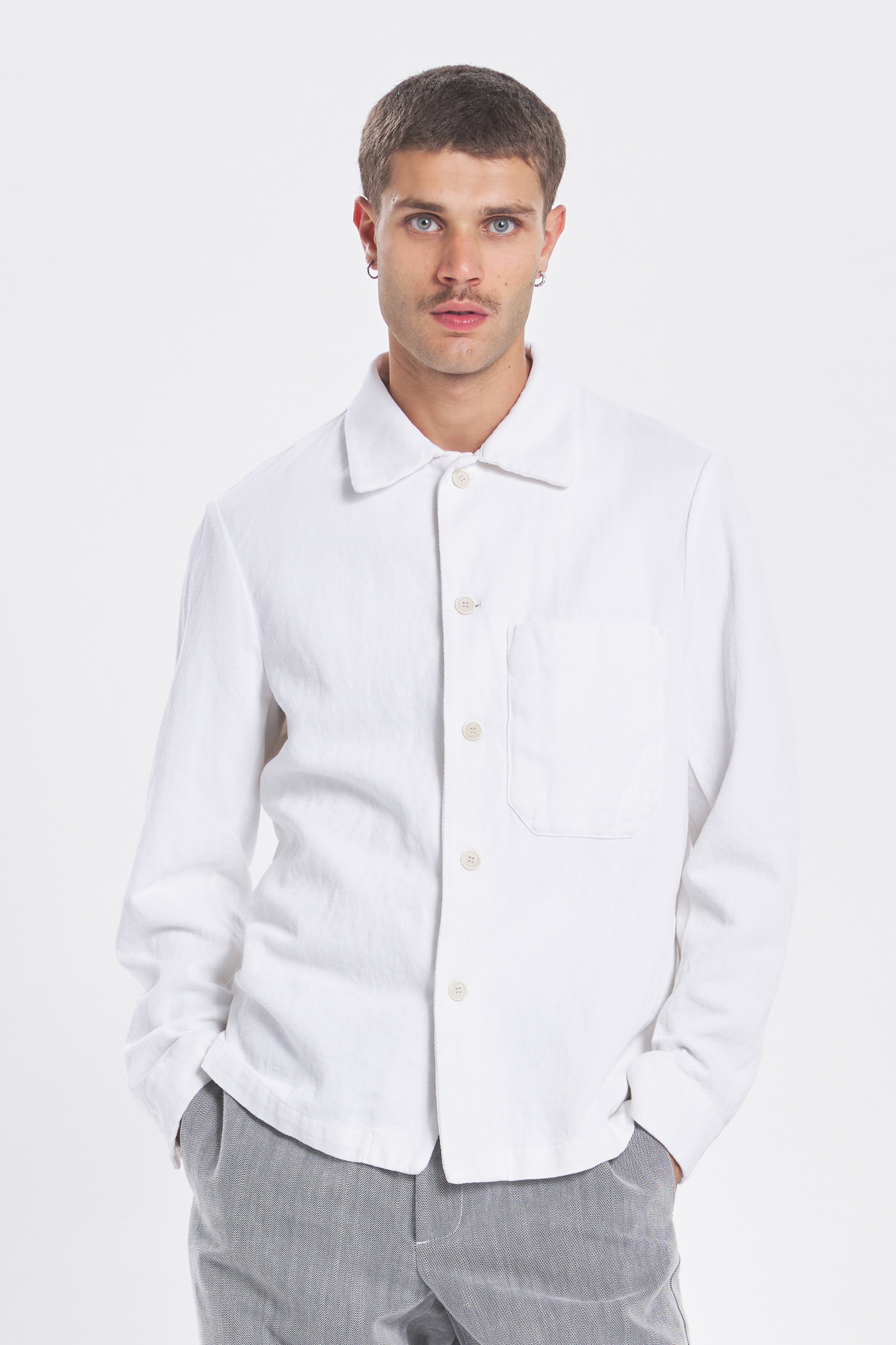 Overshirt Cedrone Furian Bianco