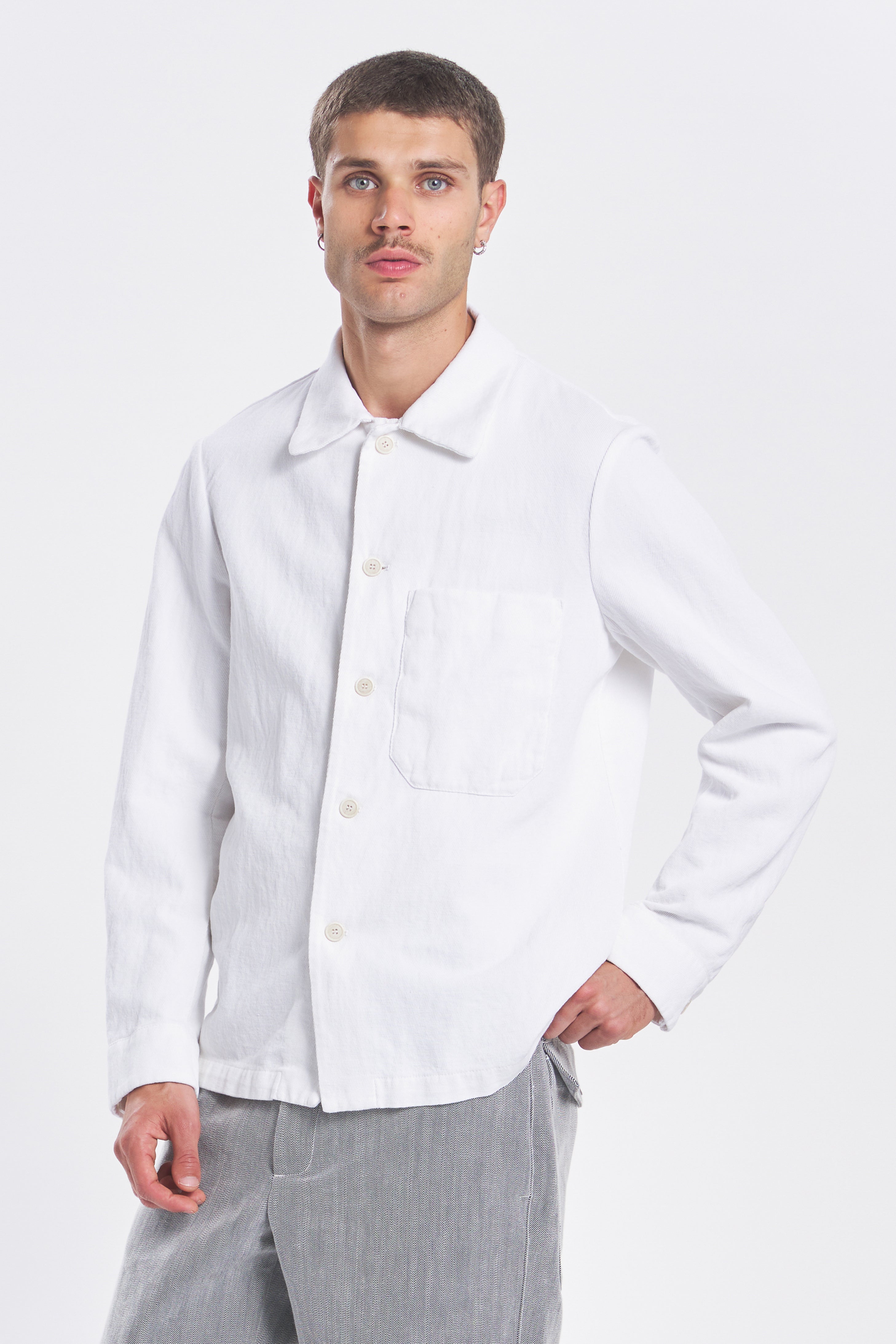 Overshirt Cedrone Furian Bianco