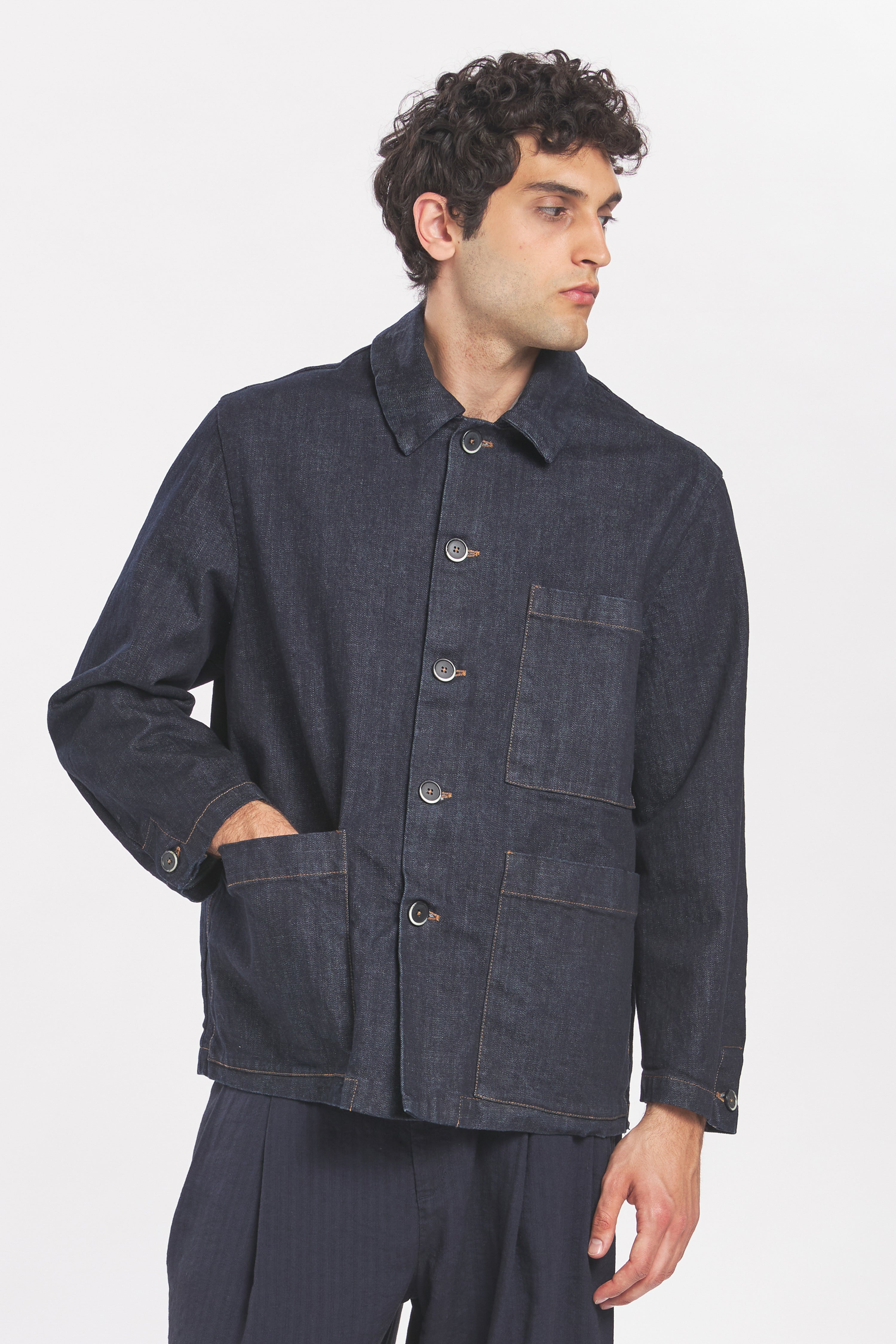 Overshirt Stae Paro Navy