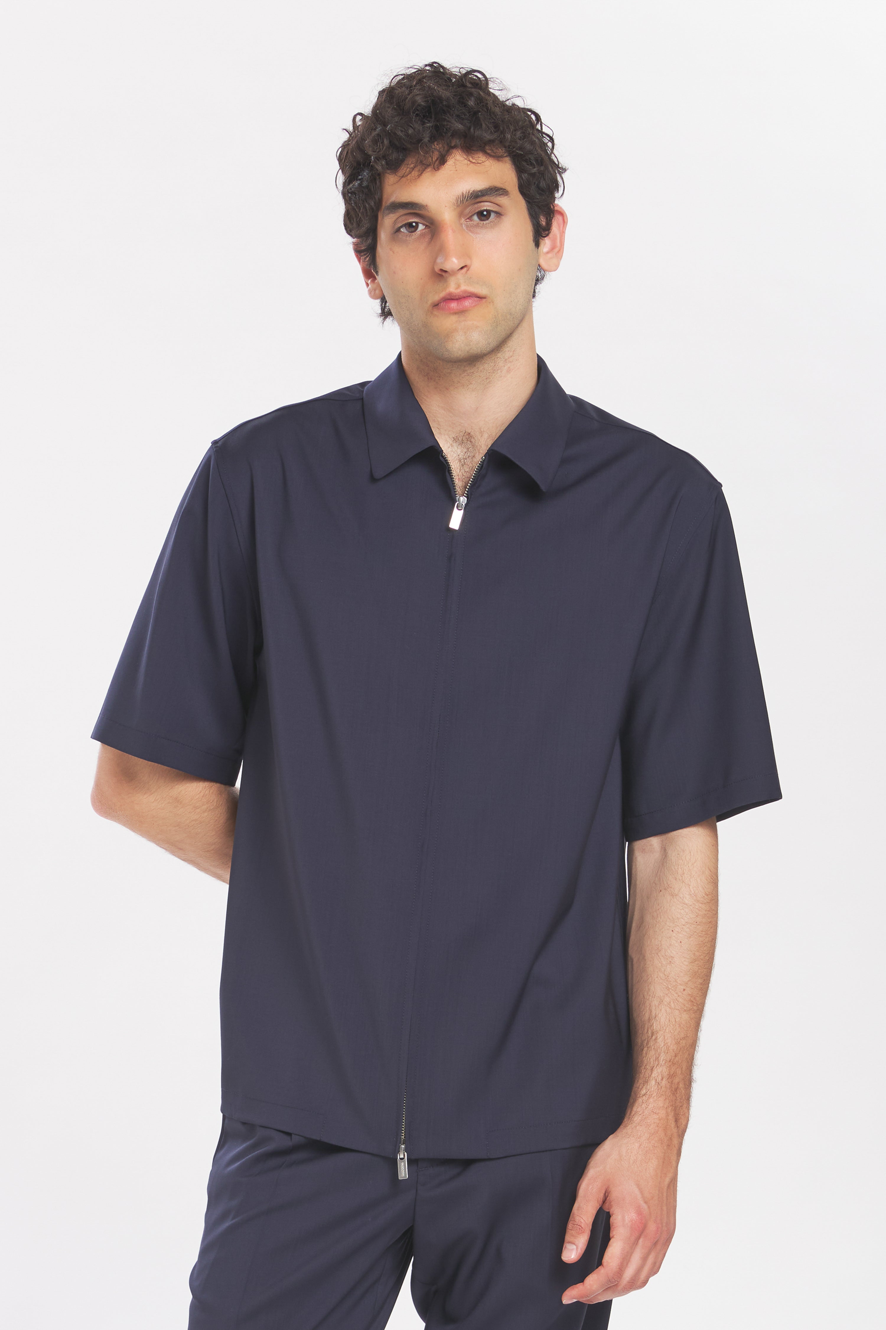 Overshirt Prama Tropical Navy