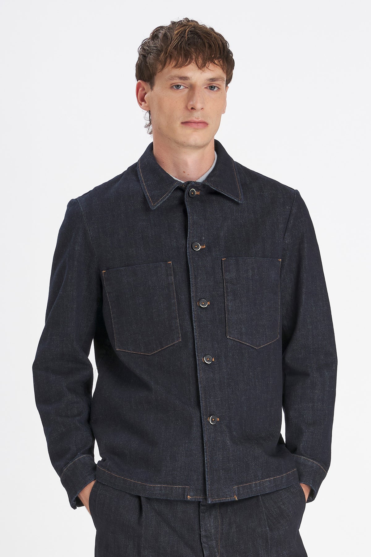 Overshirt Fio Paro Navy