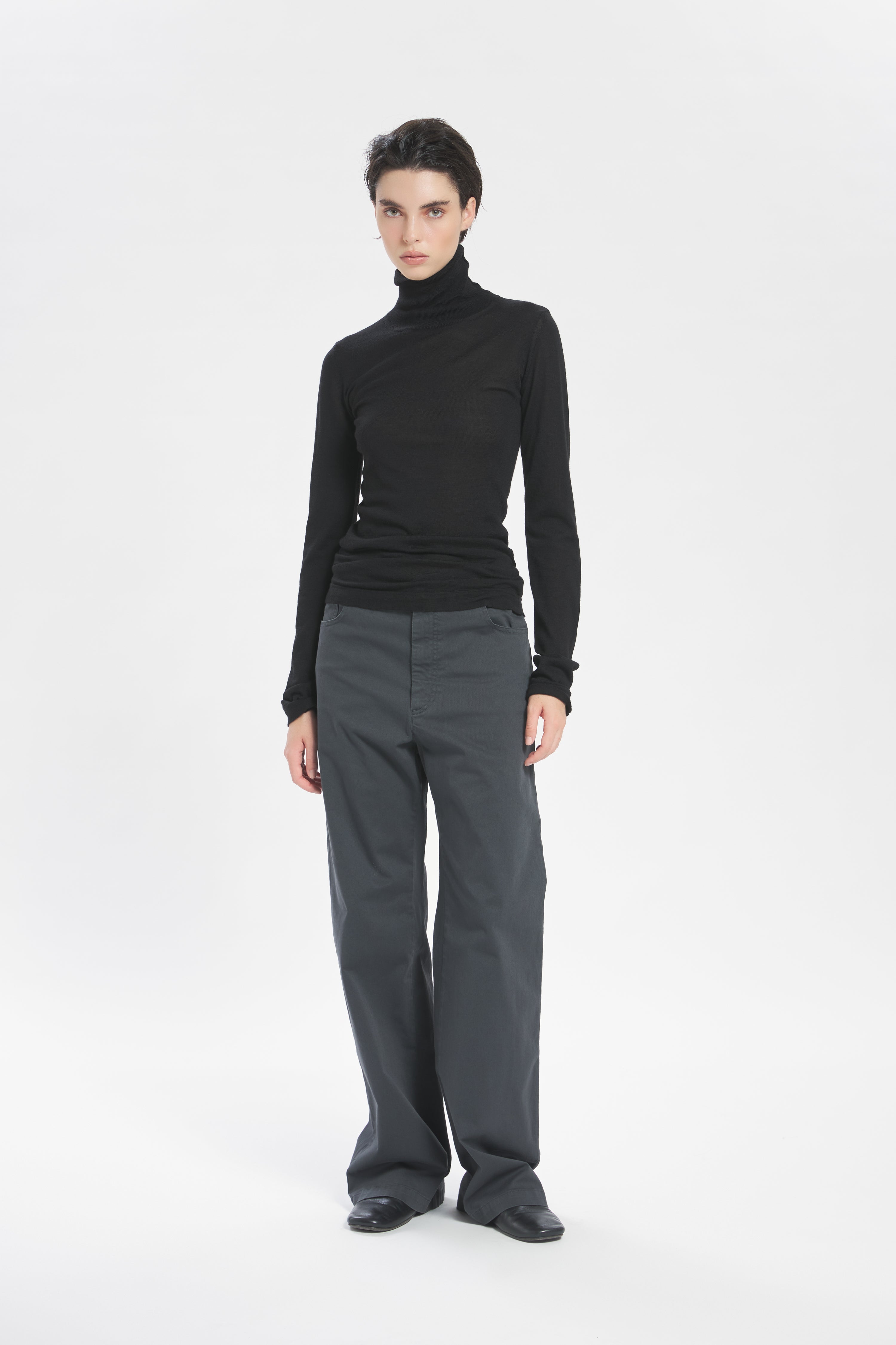 Trousers Barone Traverso Piombo