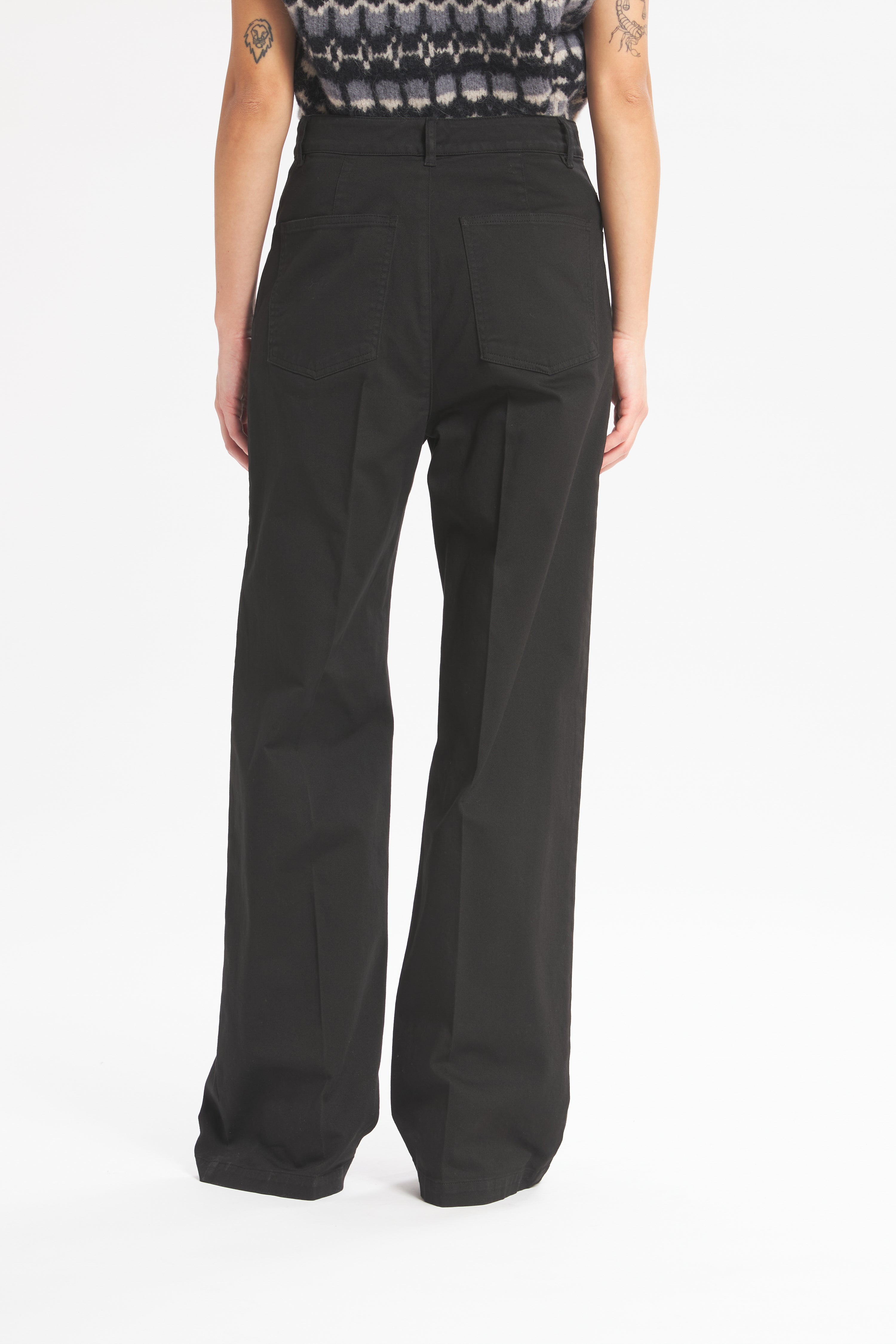 Pantalone Barone Traverso Nero