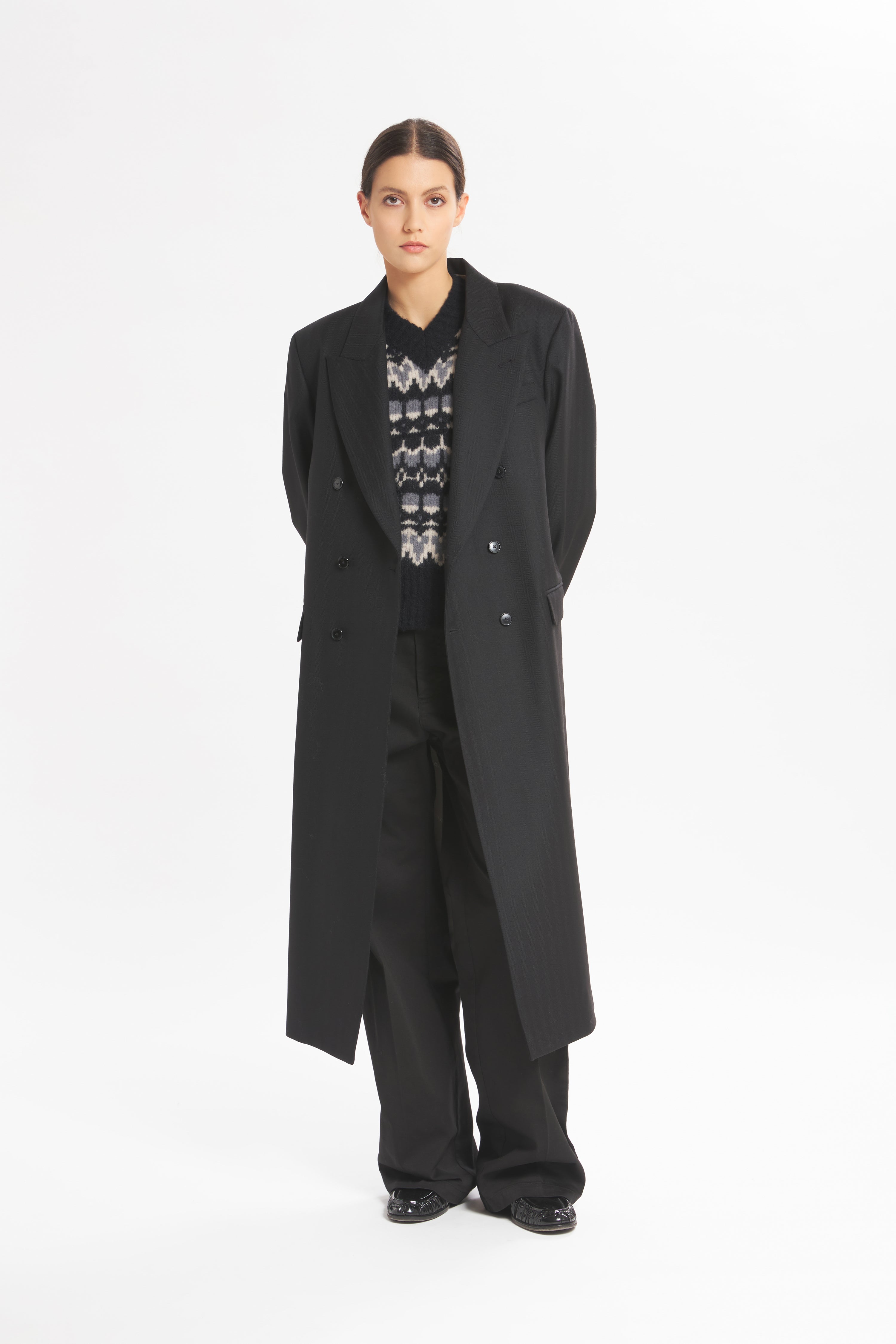 Pantalone Barone Traverso Nero