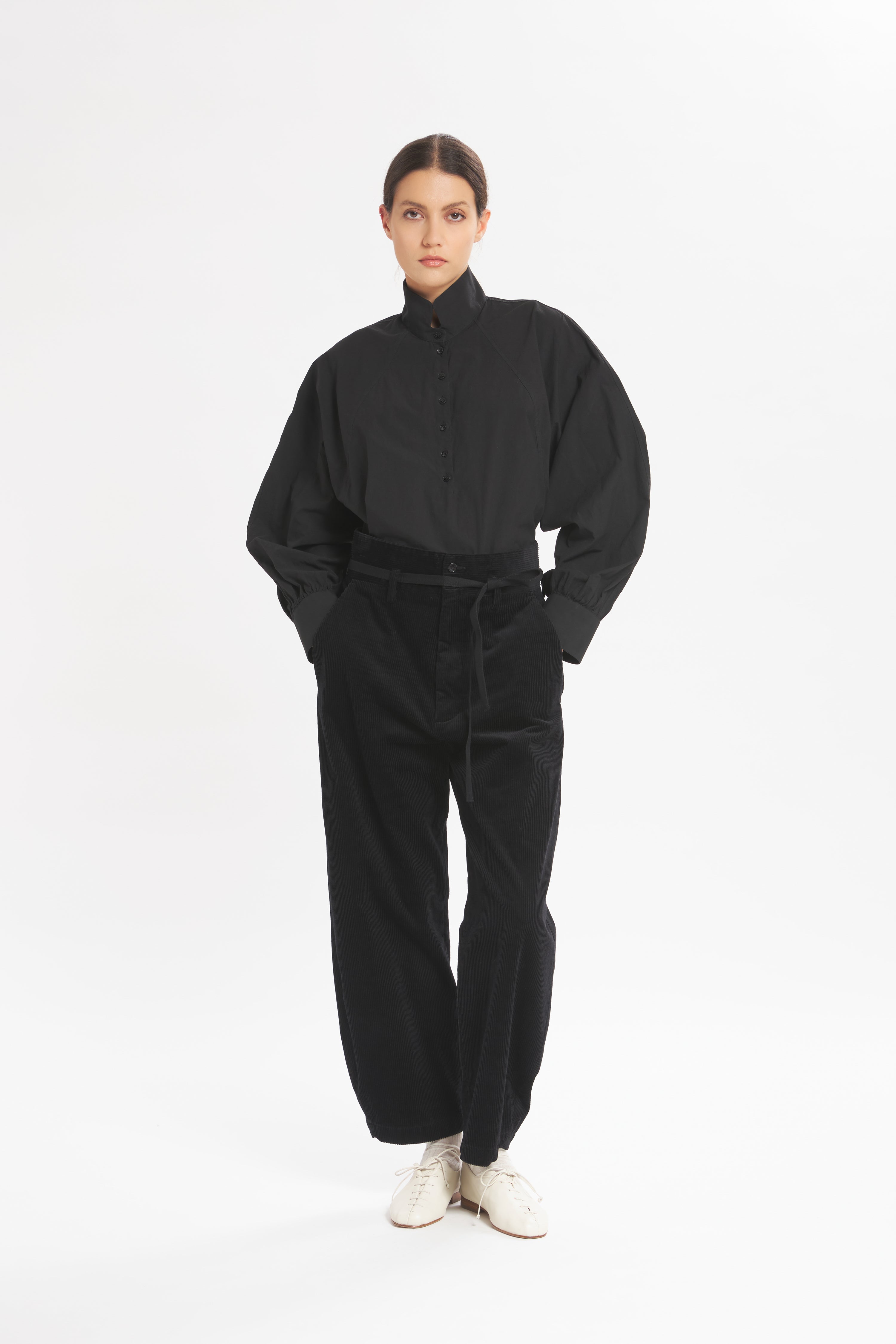 Pantalone Candiano Cinquecento Nero