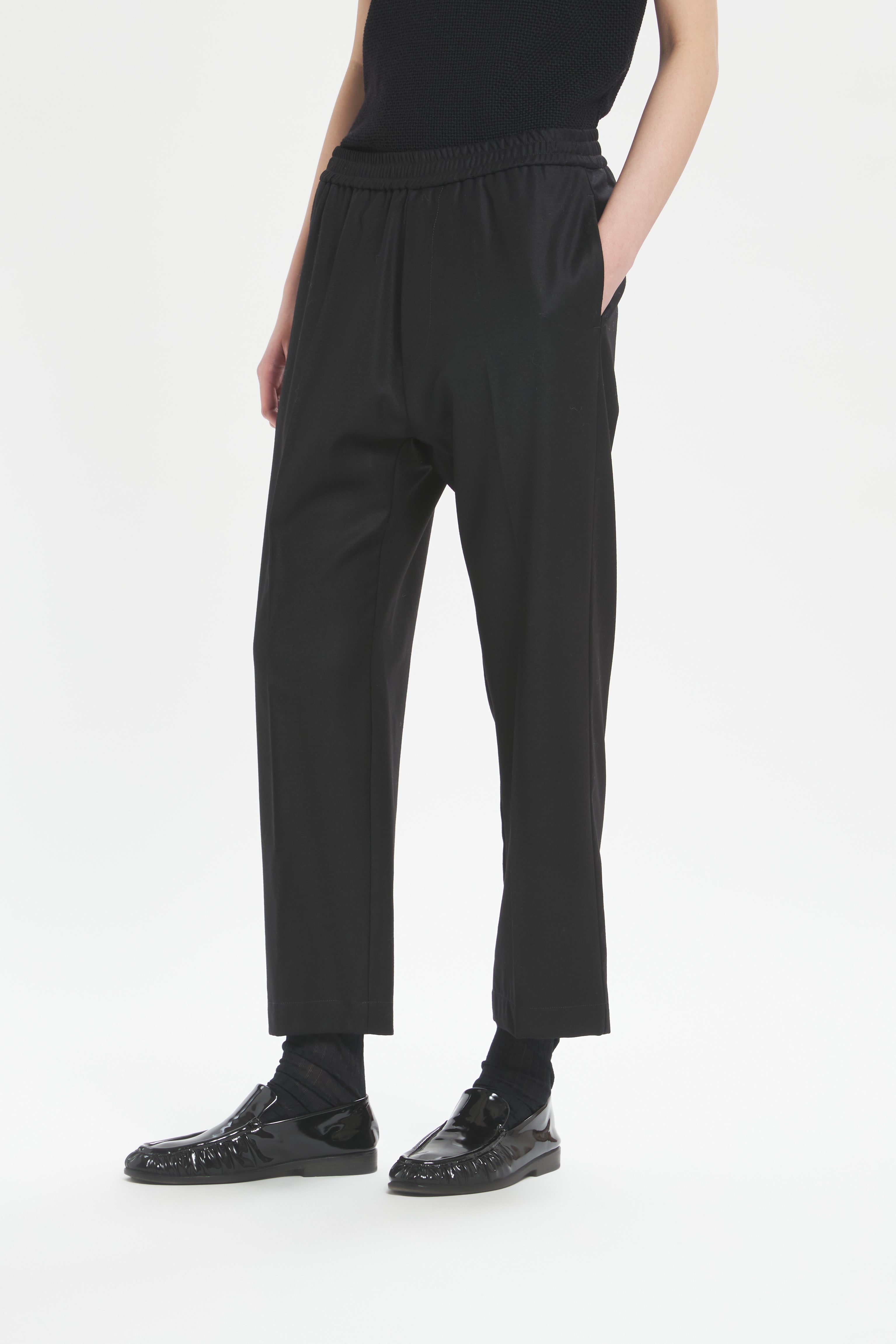 Trousers Alfonso Flan Nero