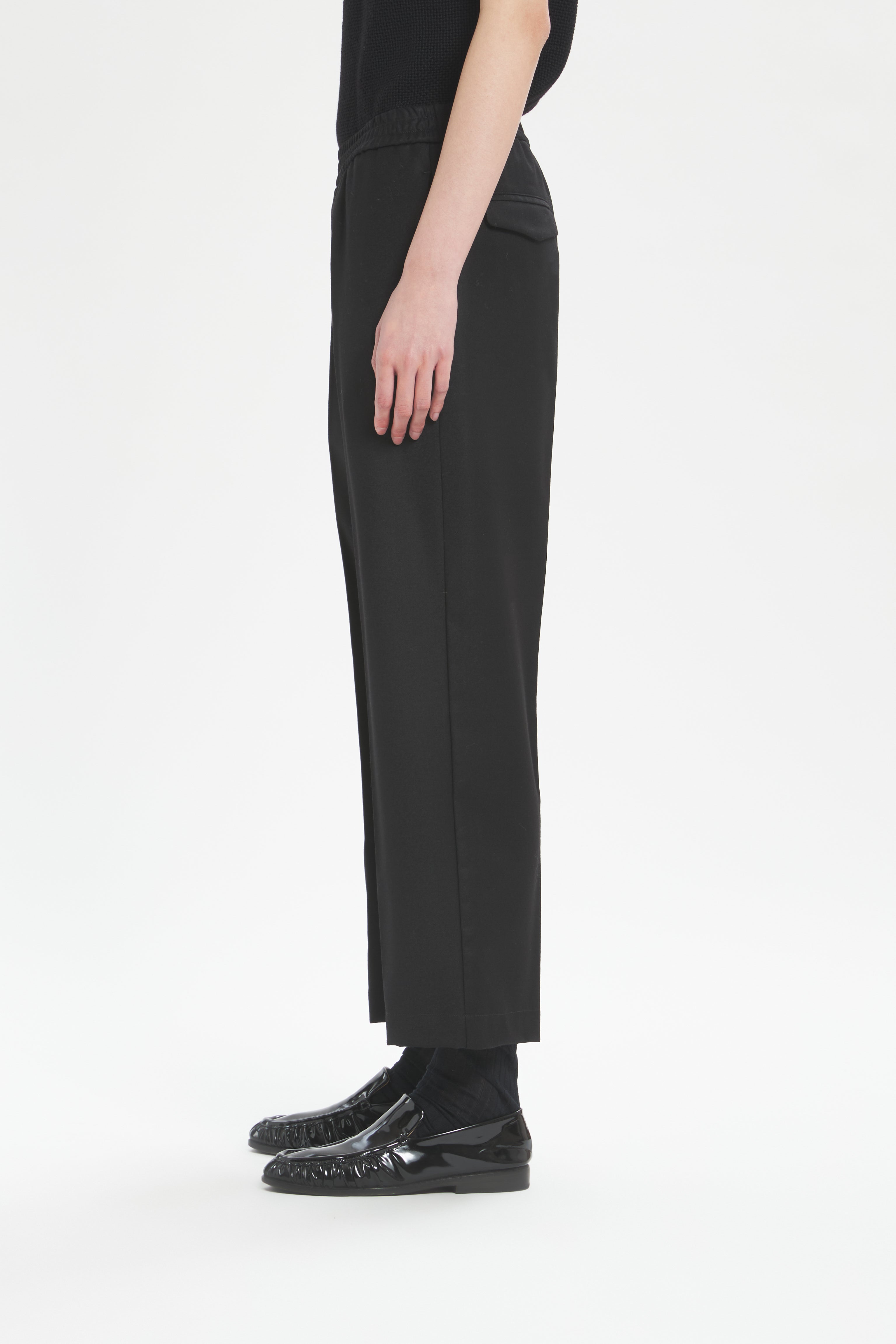 Trousers Alfonso Flan Nero