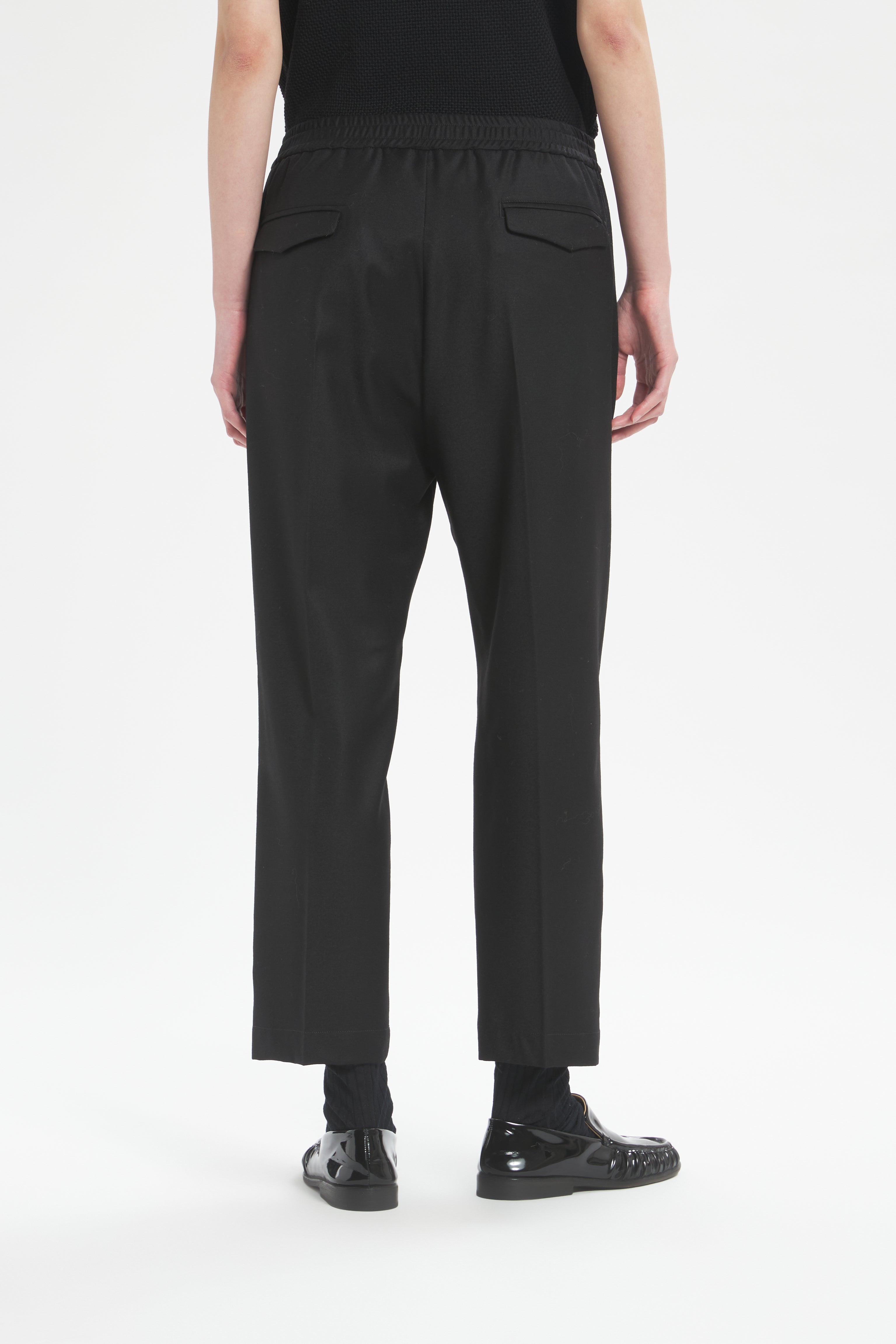 Trousers Alfonso Flan Nero